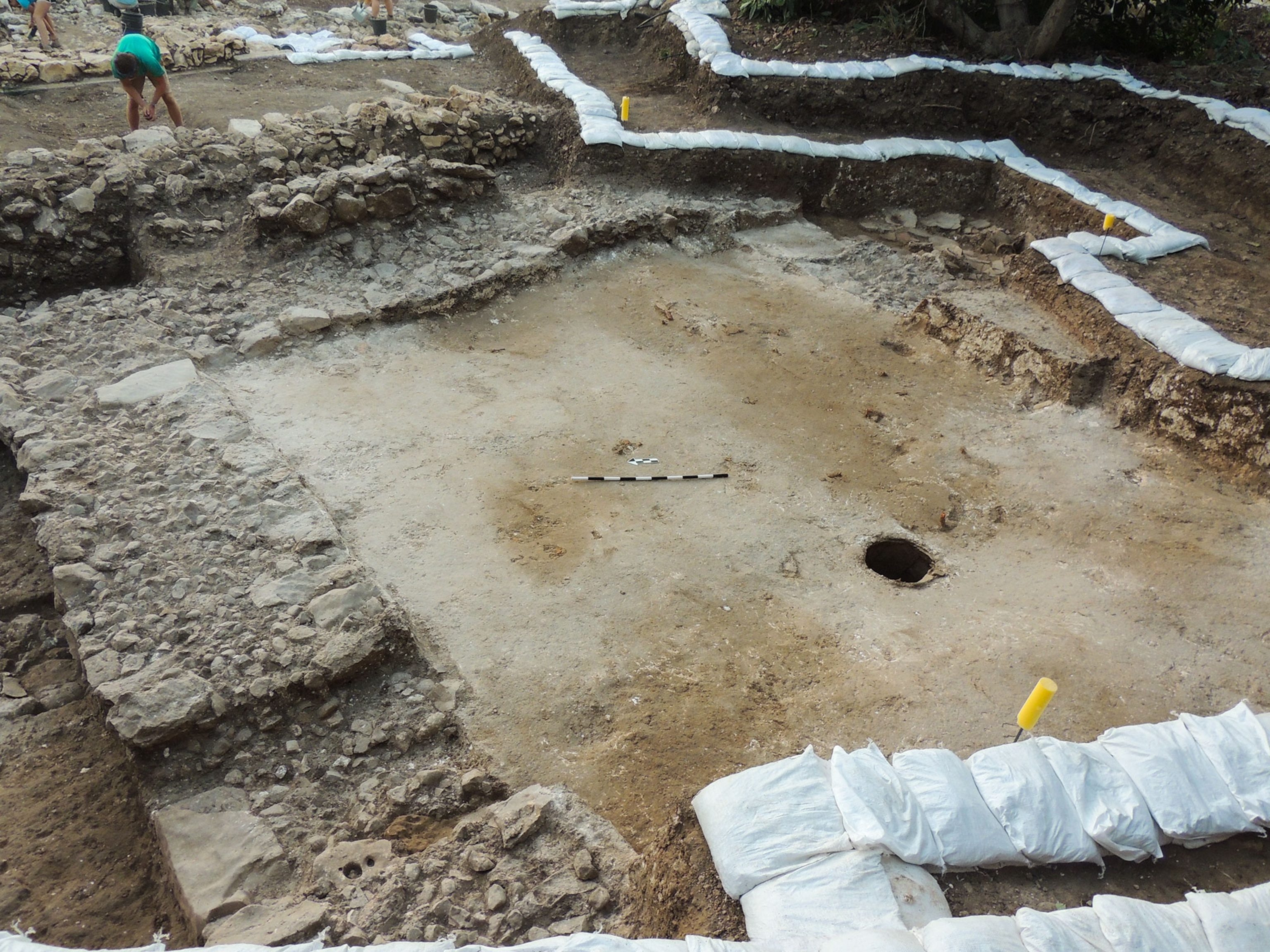 an archaeological site