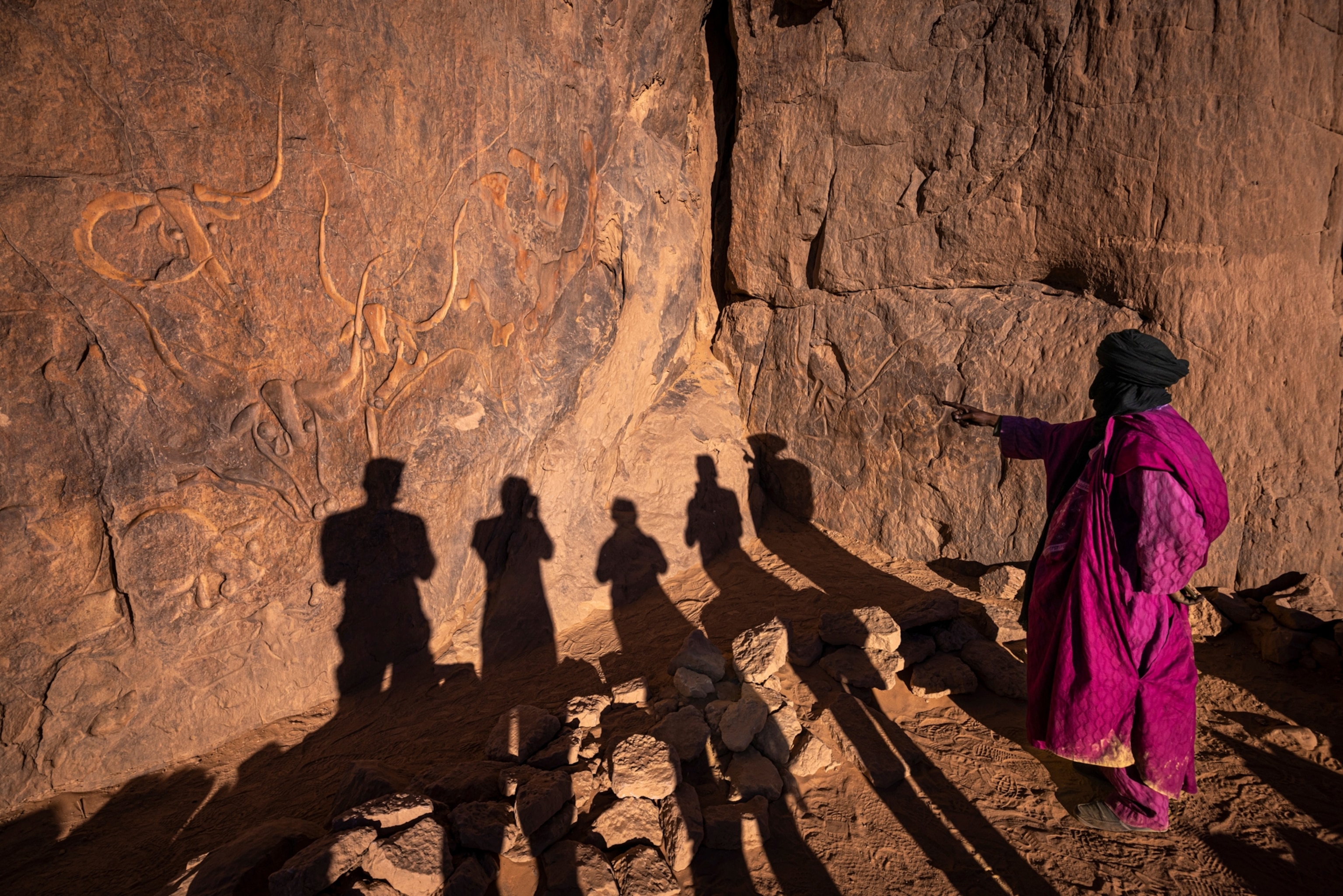 Algeria rock art
