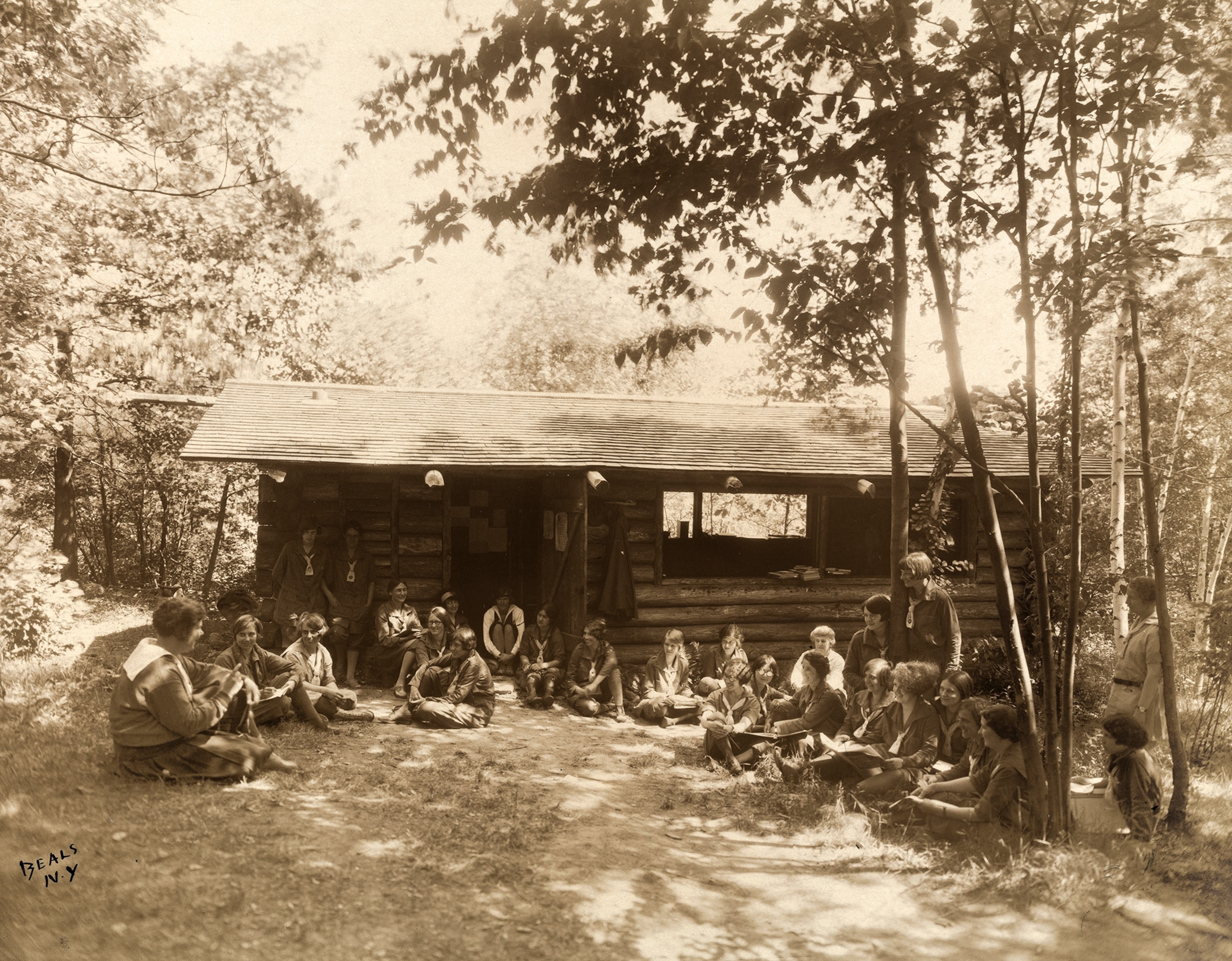 Innisfree at Camp Andree Clark 1025. Artist Jessie Tarbox Beals