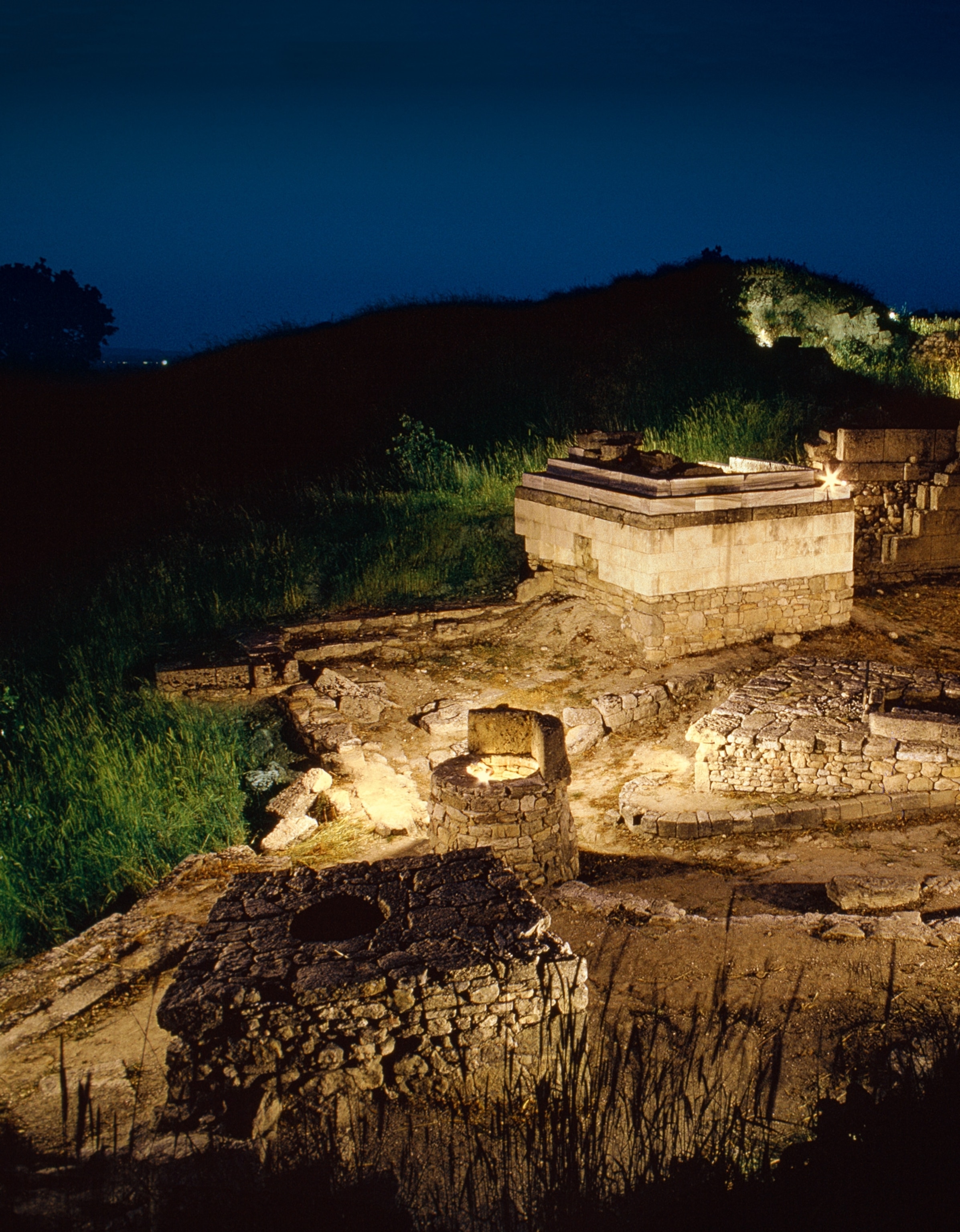 the ruins of Troy