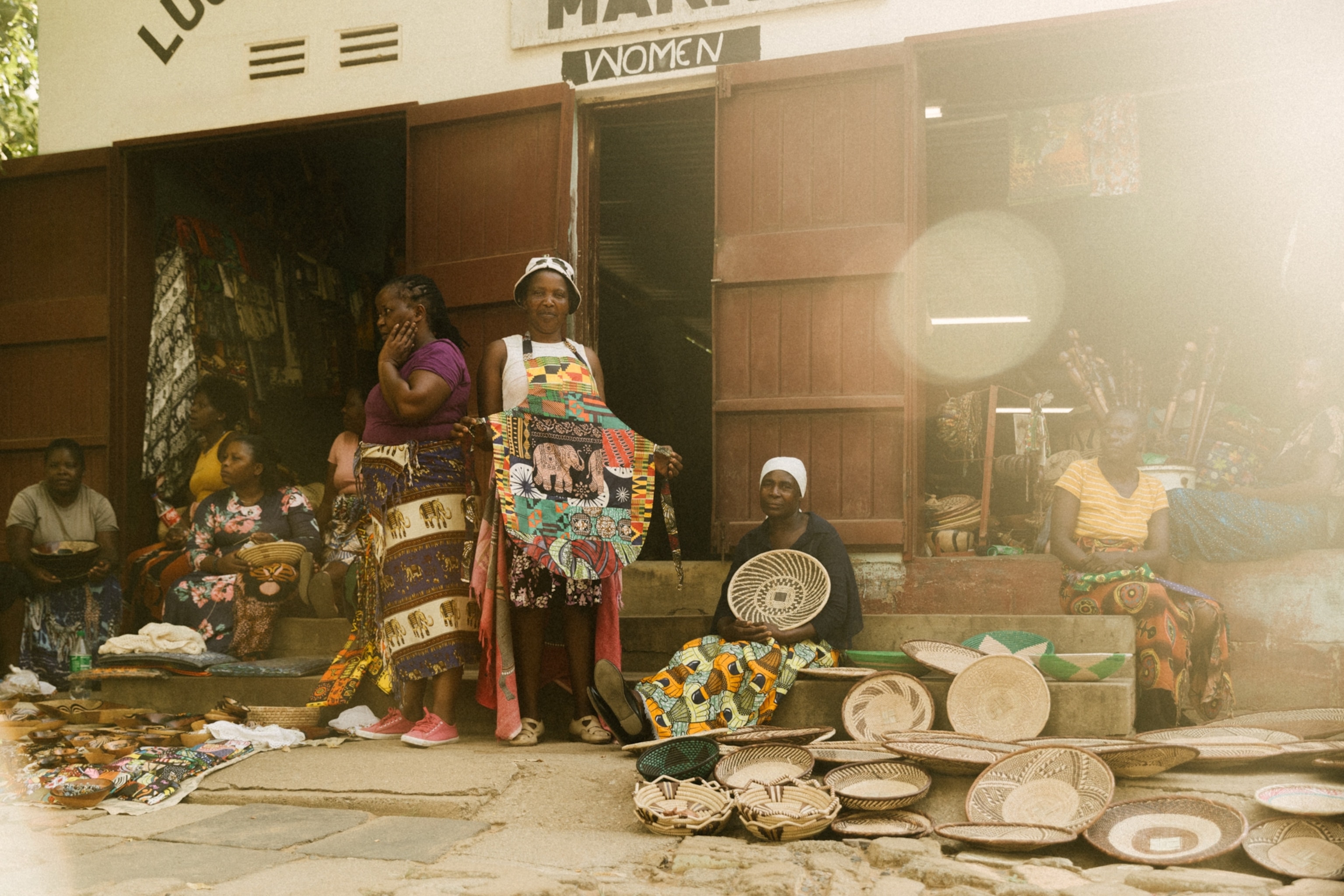 A group of women from the community.