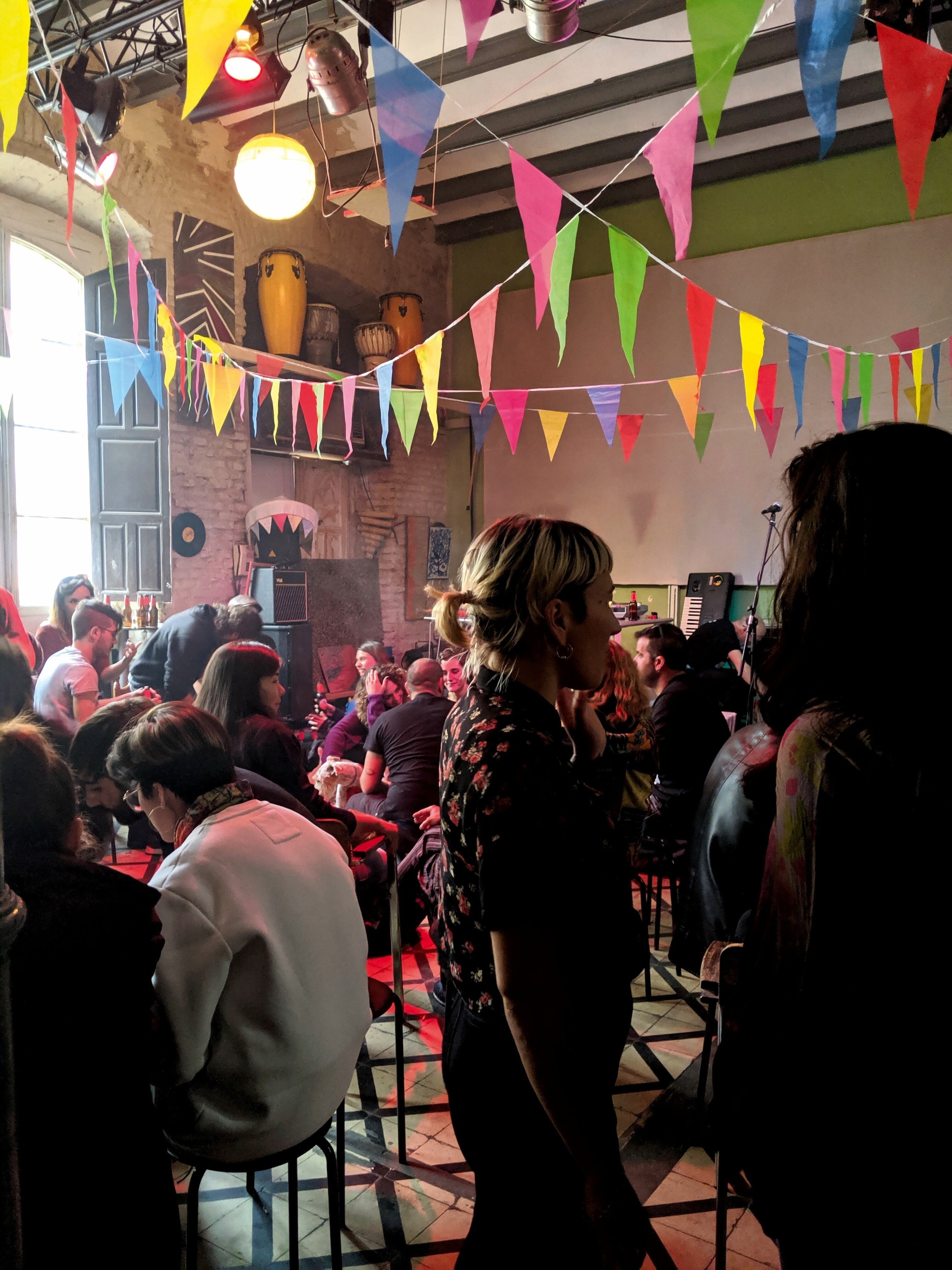 Trompeta Verde, a collective based in Los Corralones in the Feria neighbourhood.