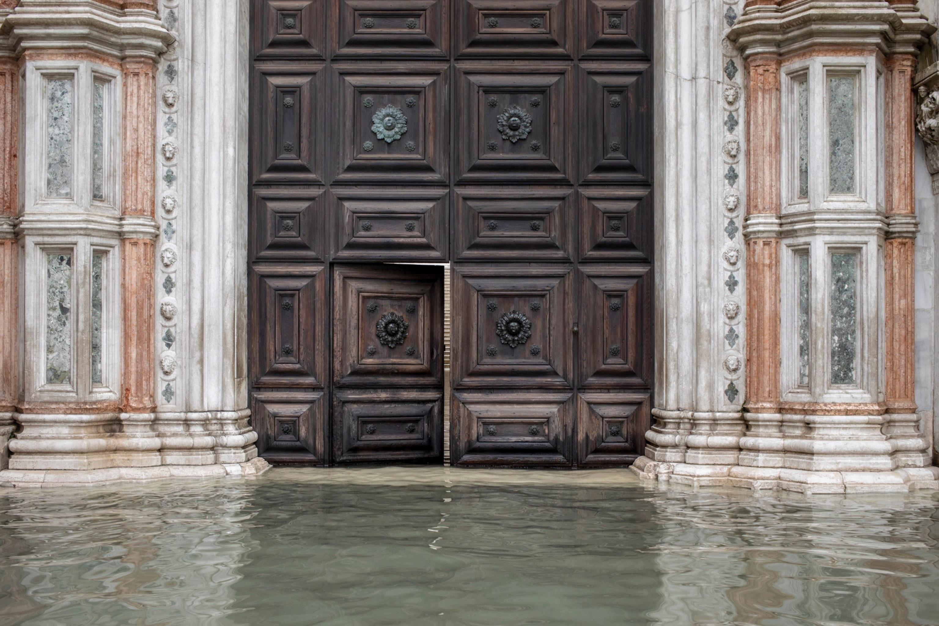 The main gate of Palazzo Ducale