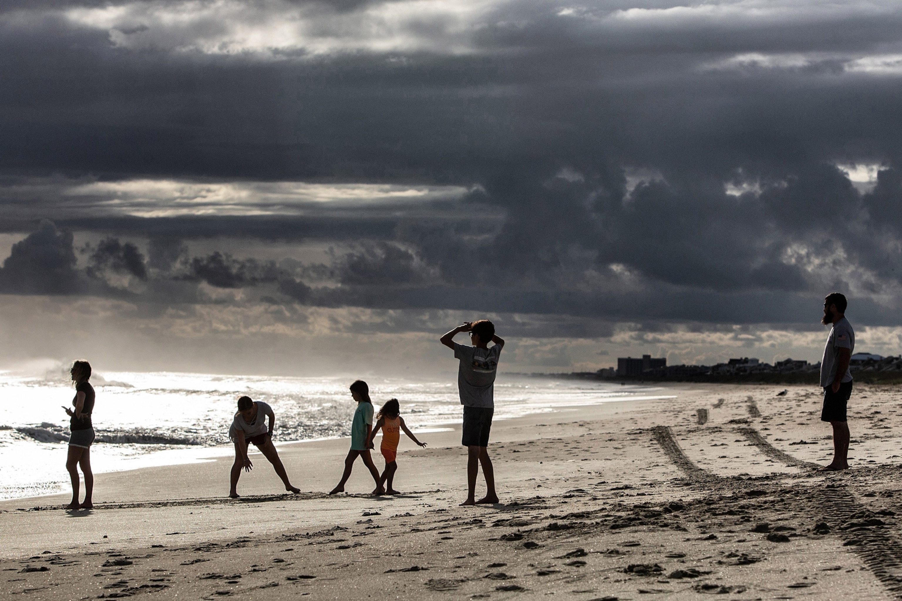 Oak Island before Hurricane Florence