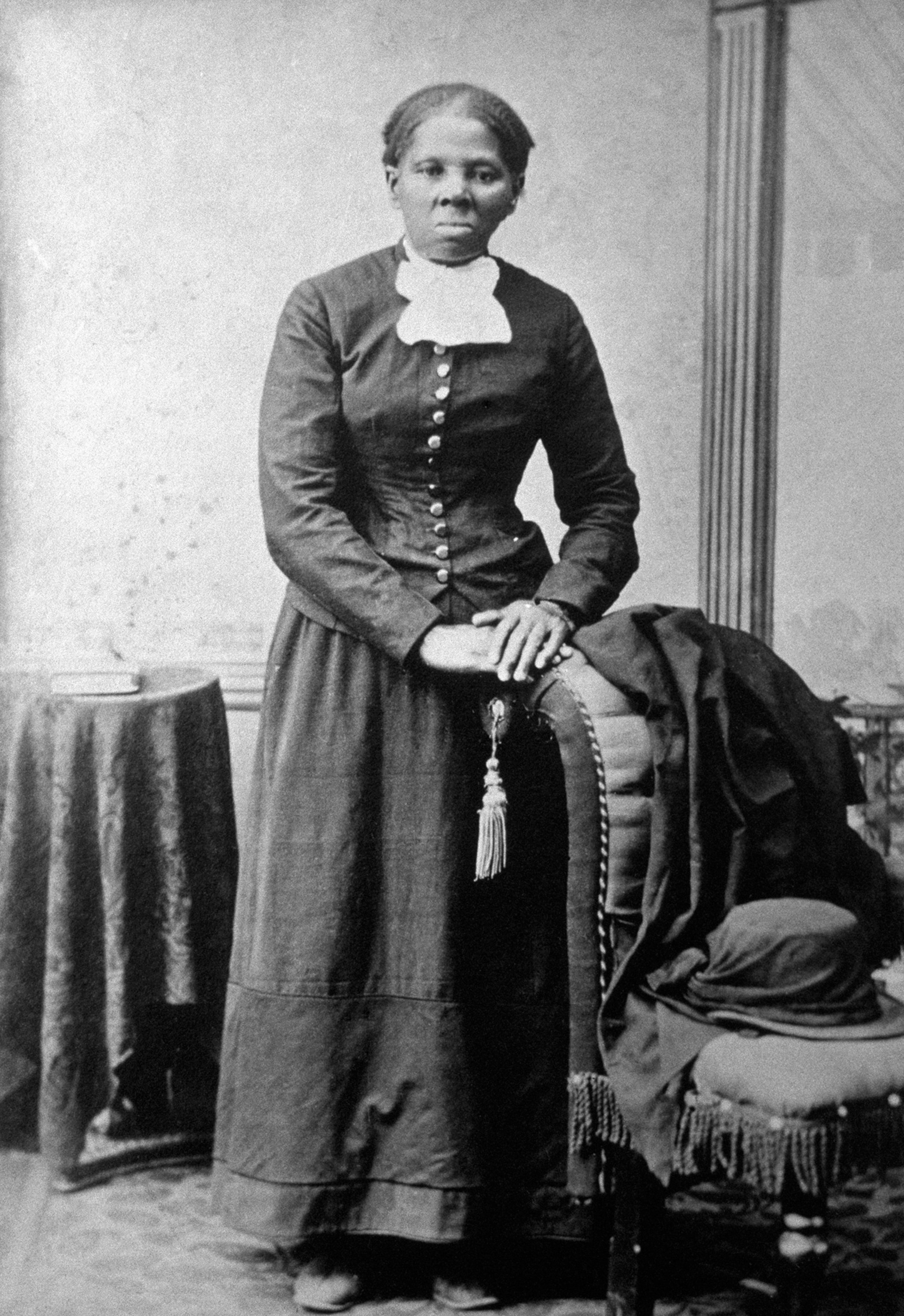 Photographed here at age 70, Harriet Tubman was a life-long freedom fighter.