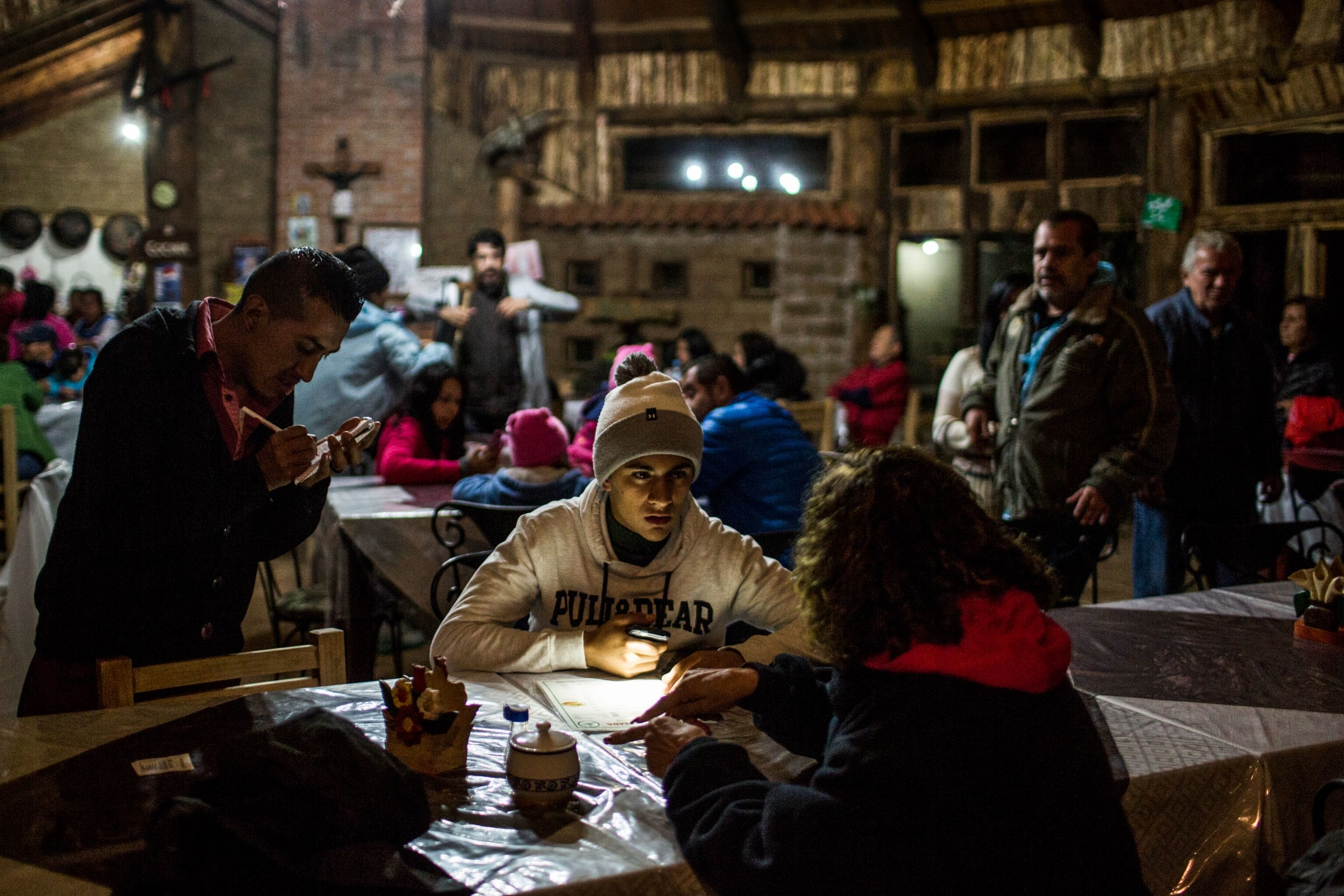 people eating