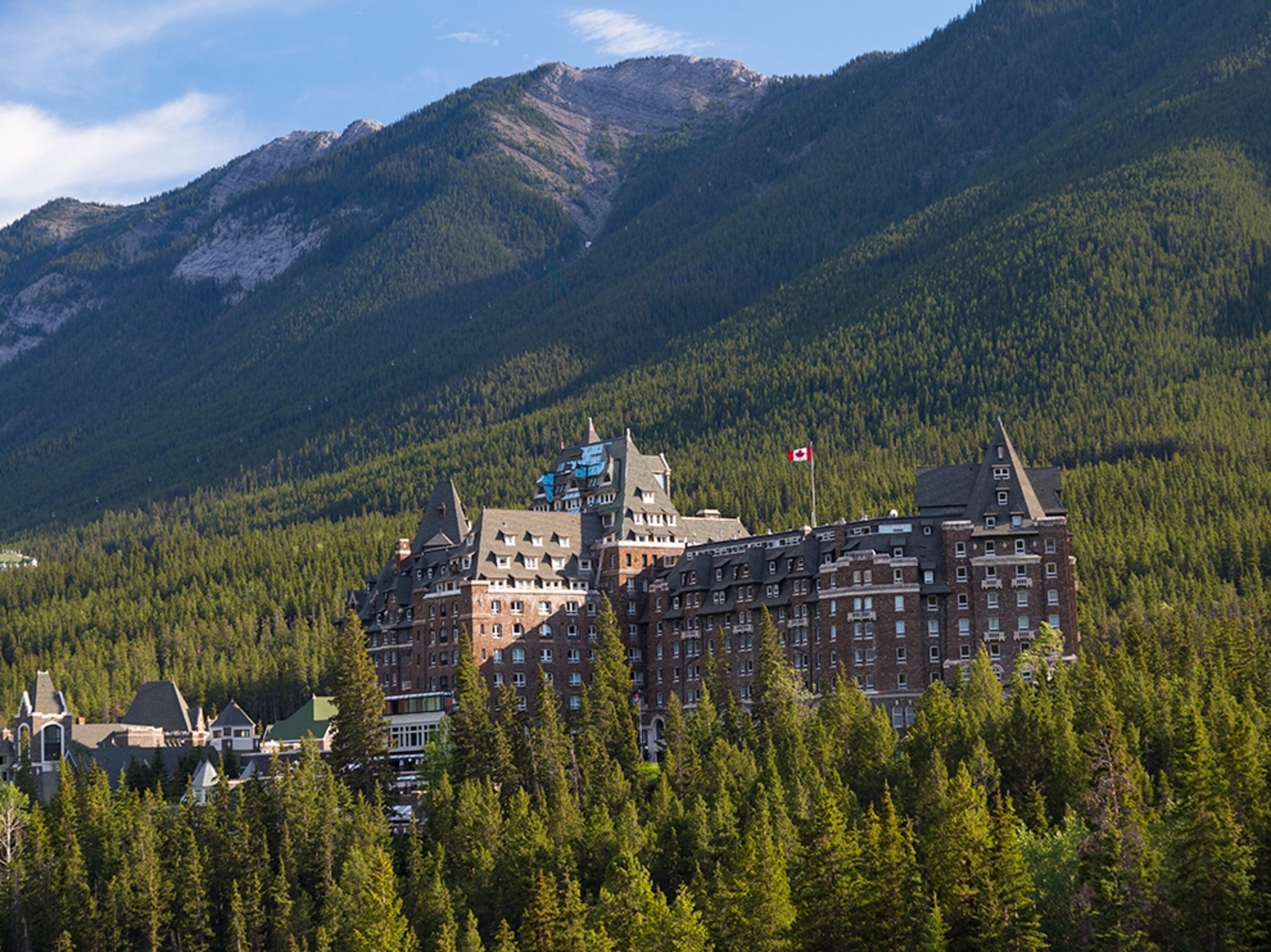 the Fairmont Banff Springs Hotel, Banff, Alberta, Canada