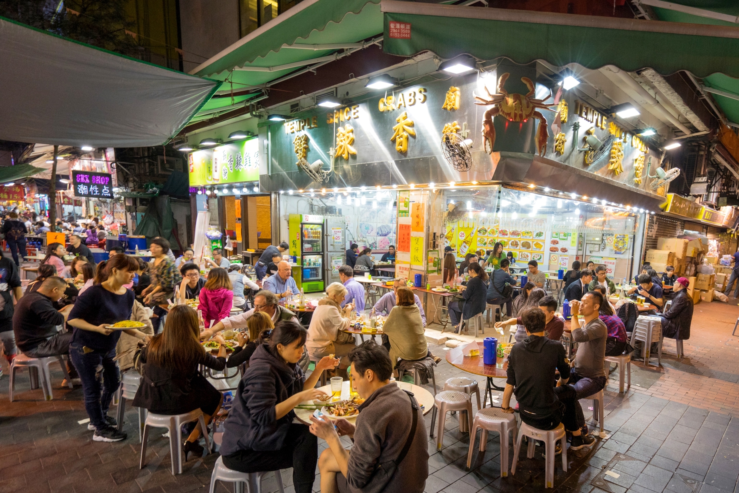 market food in Hong Kong