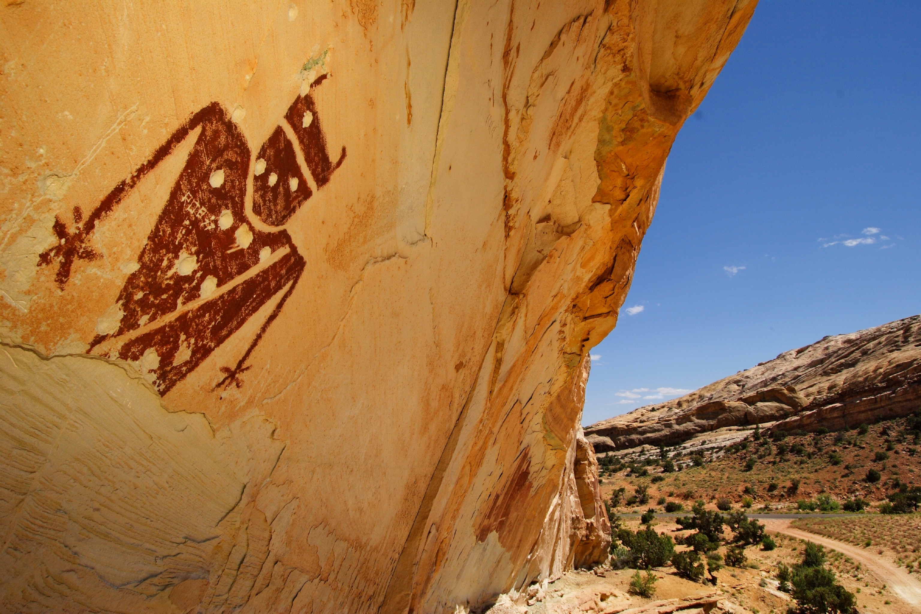 Fremont petroglyphs