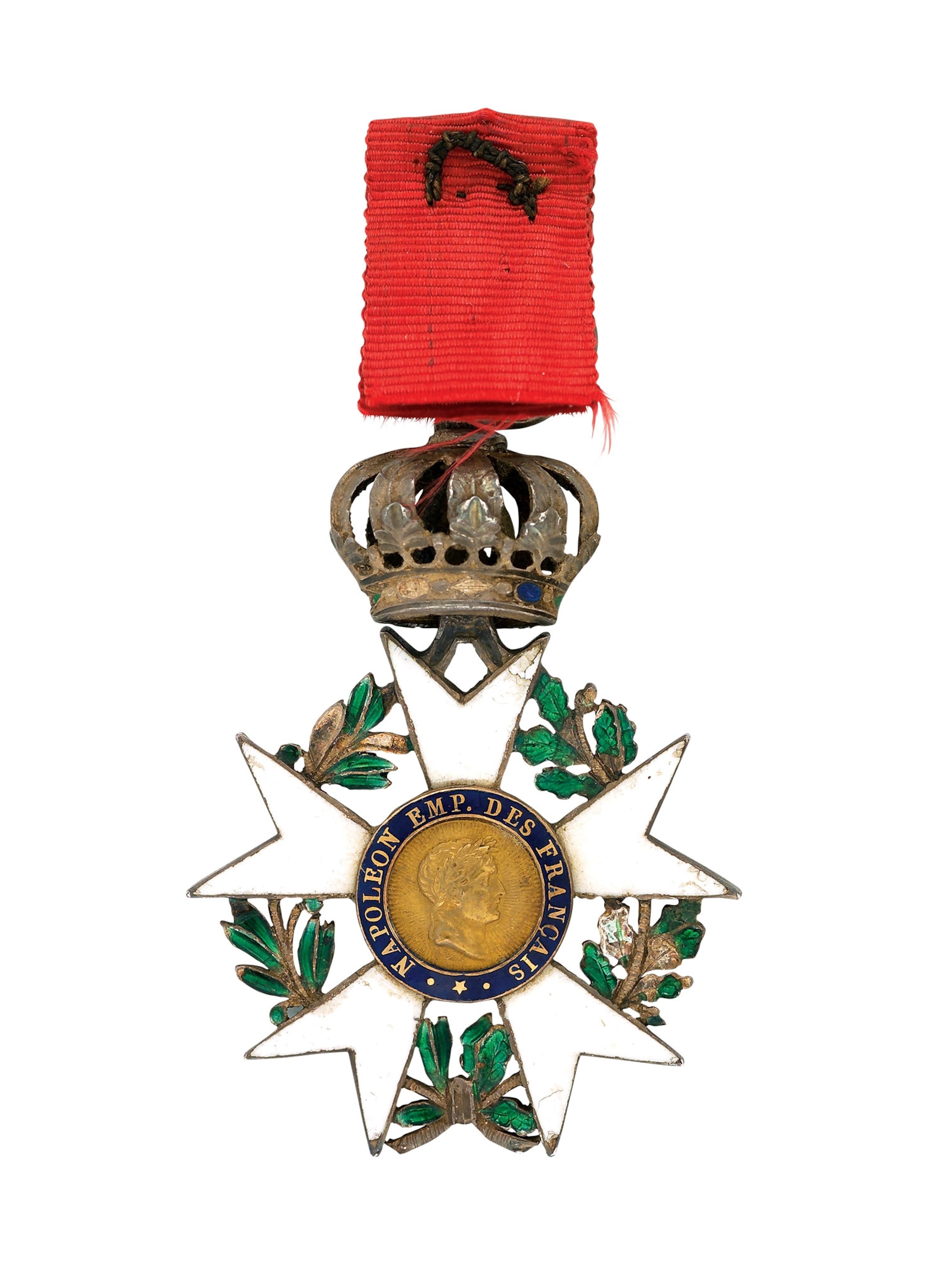 an insignia taken at the Battle of Waterloo