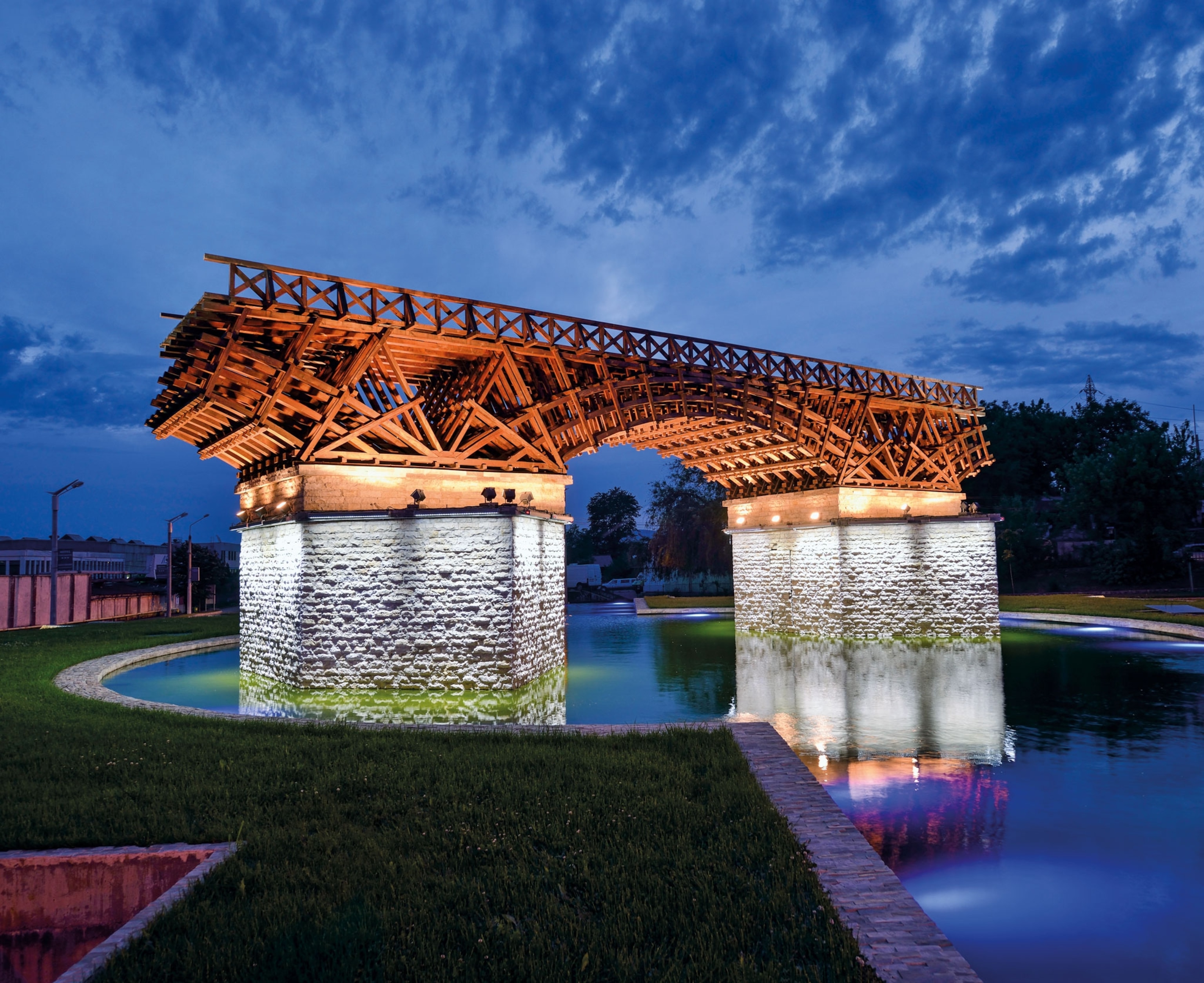 part of a bridge