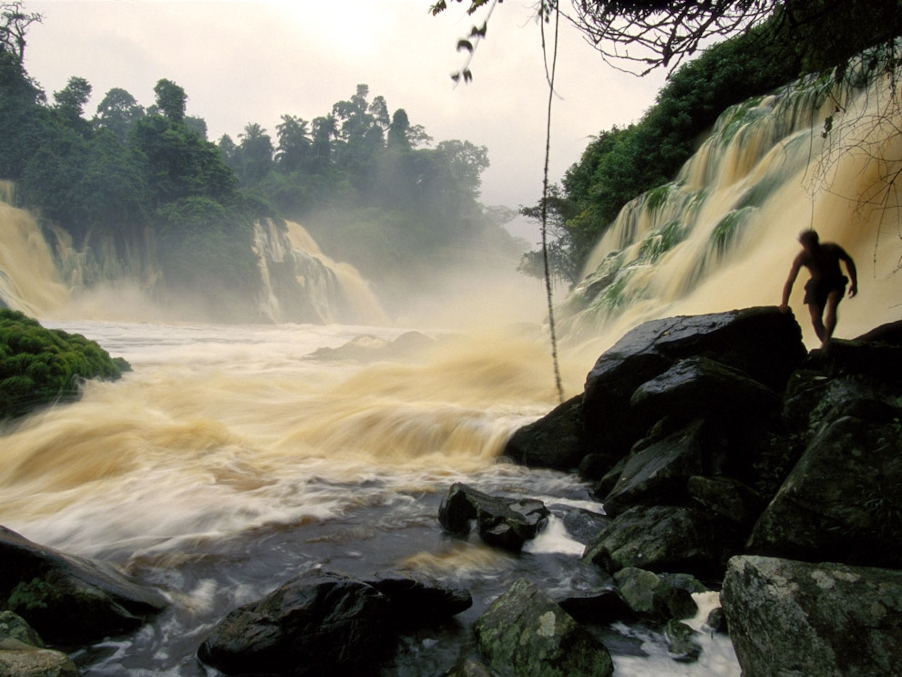 Kongou Falls, Gabon