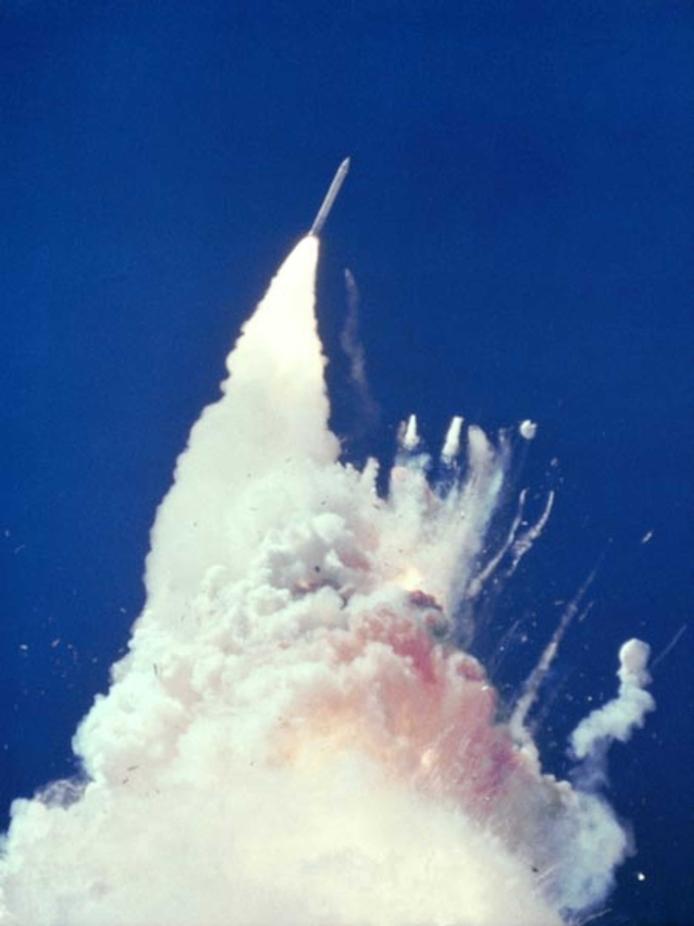 the Shuttle Challenger explosion