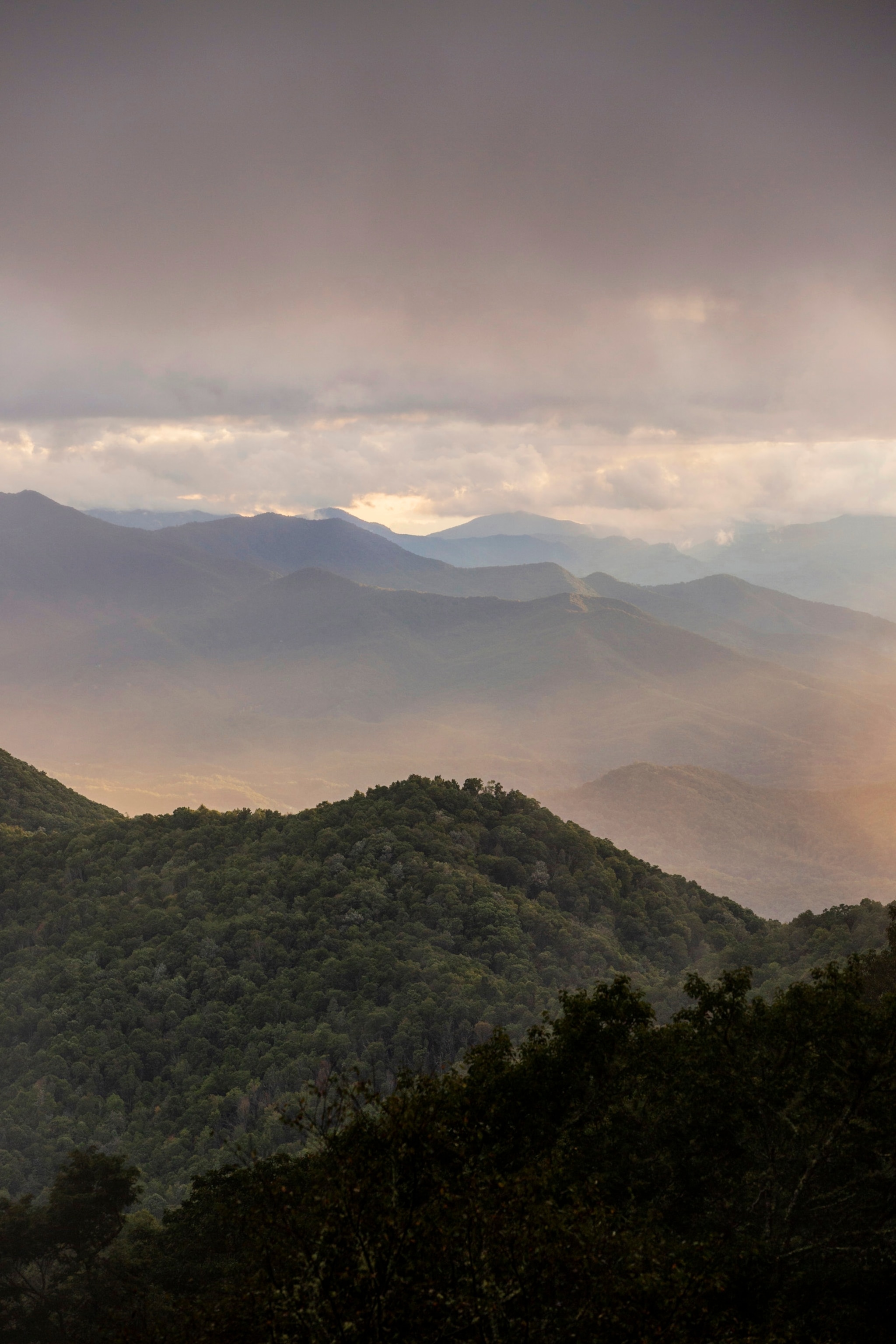 a mountain range