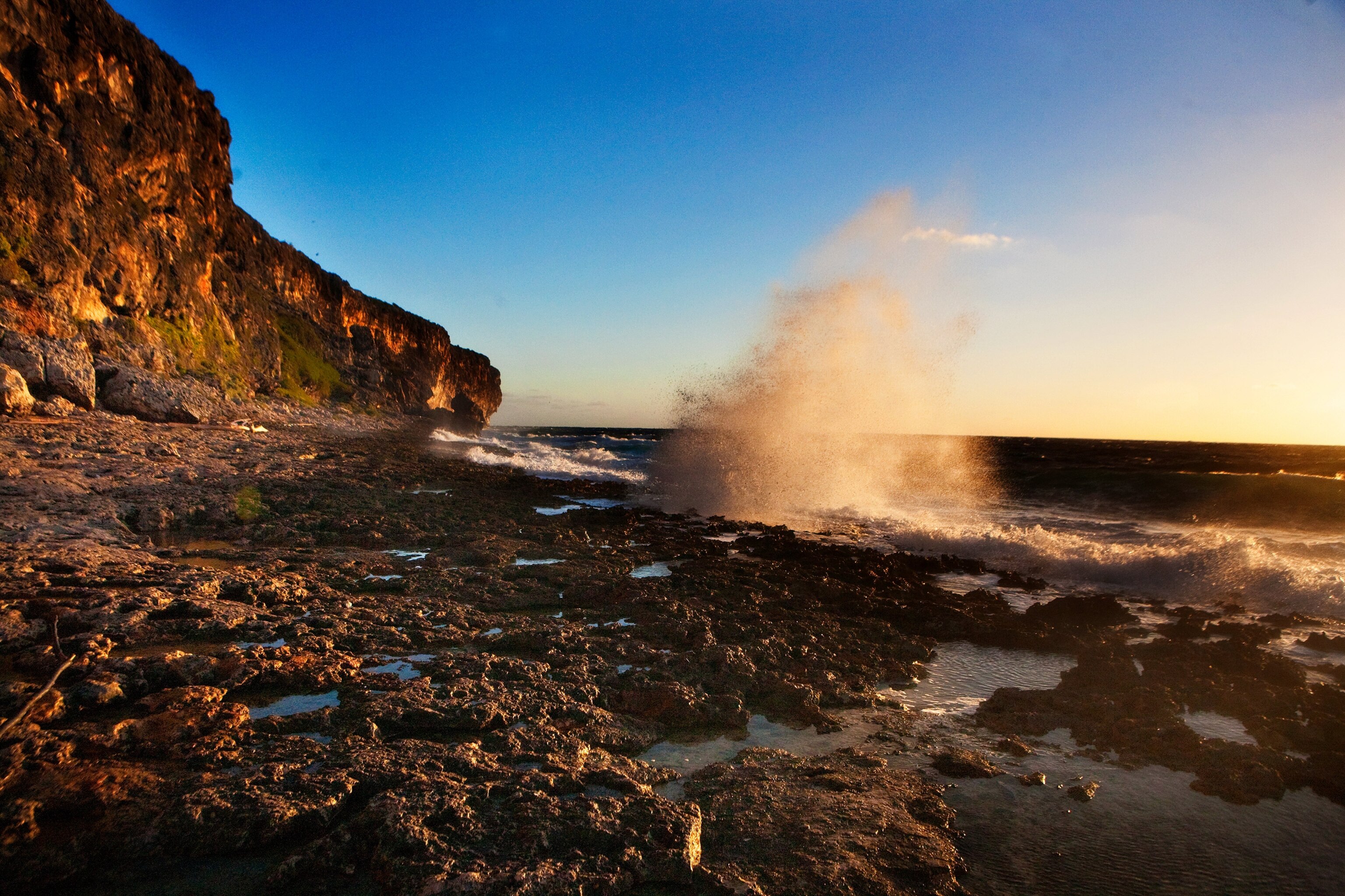 a bluff on the Southeast corner of Cayman Brac in the Cayman Islands