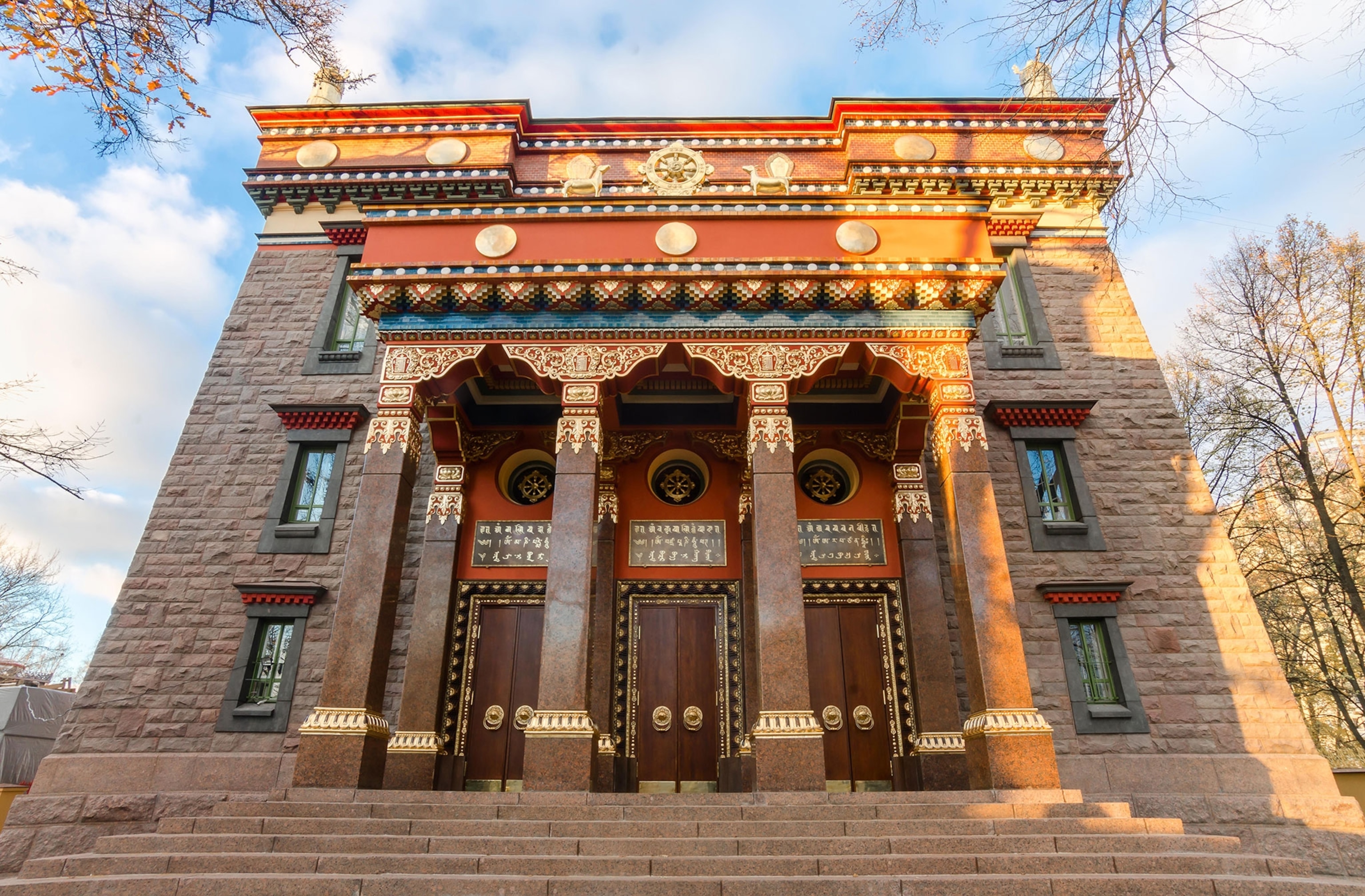 a temple in Russia