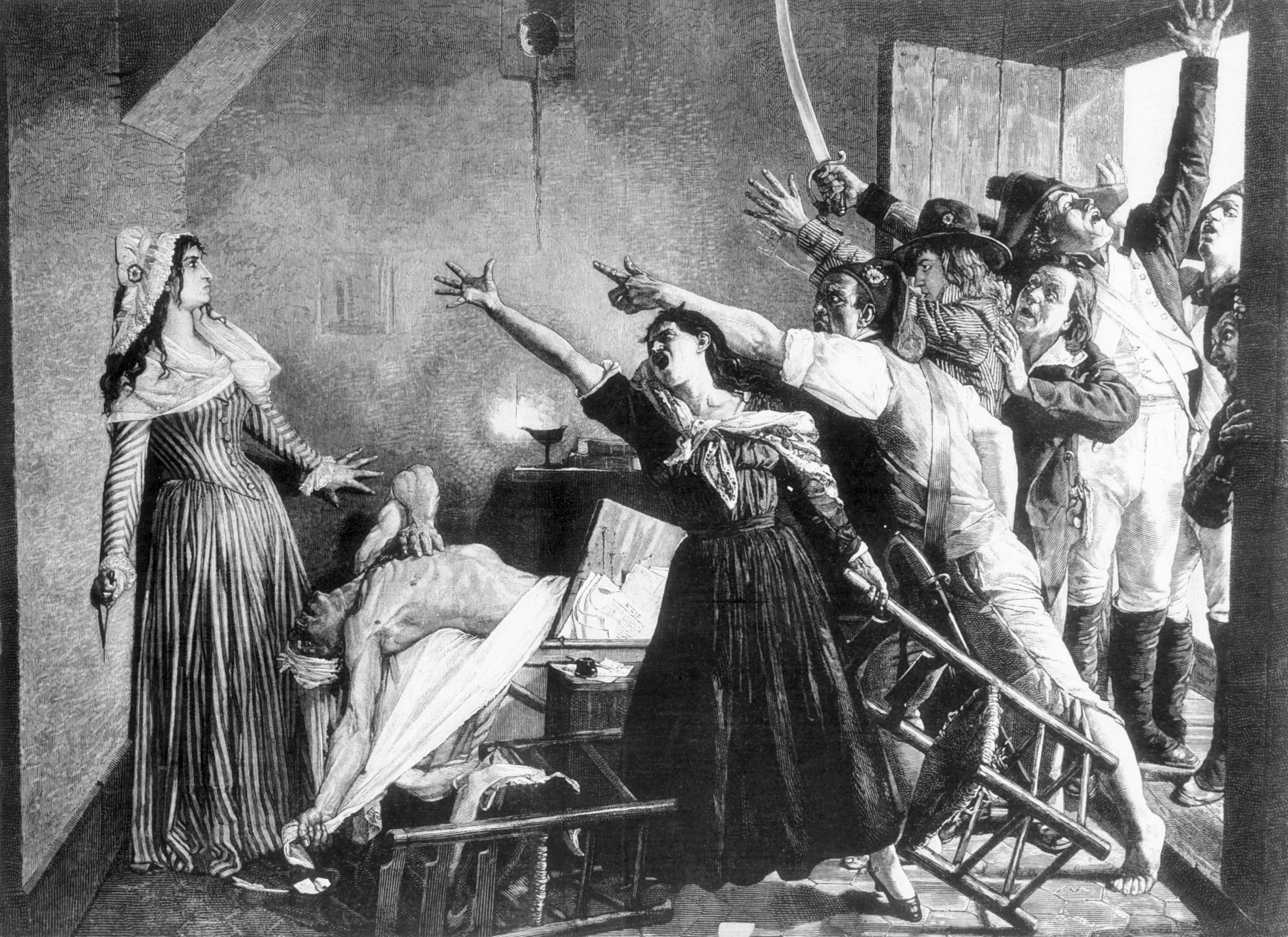 the murder of Marat