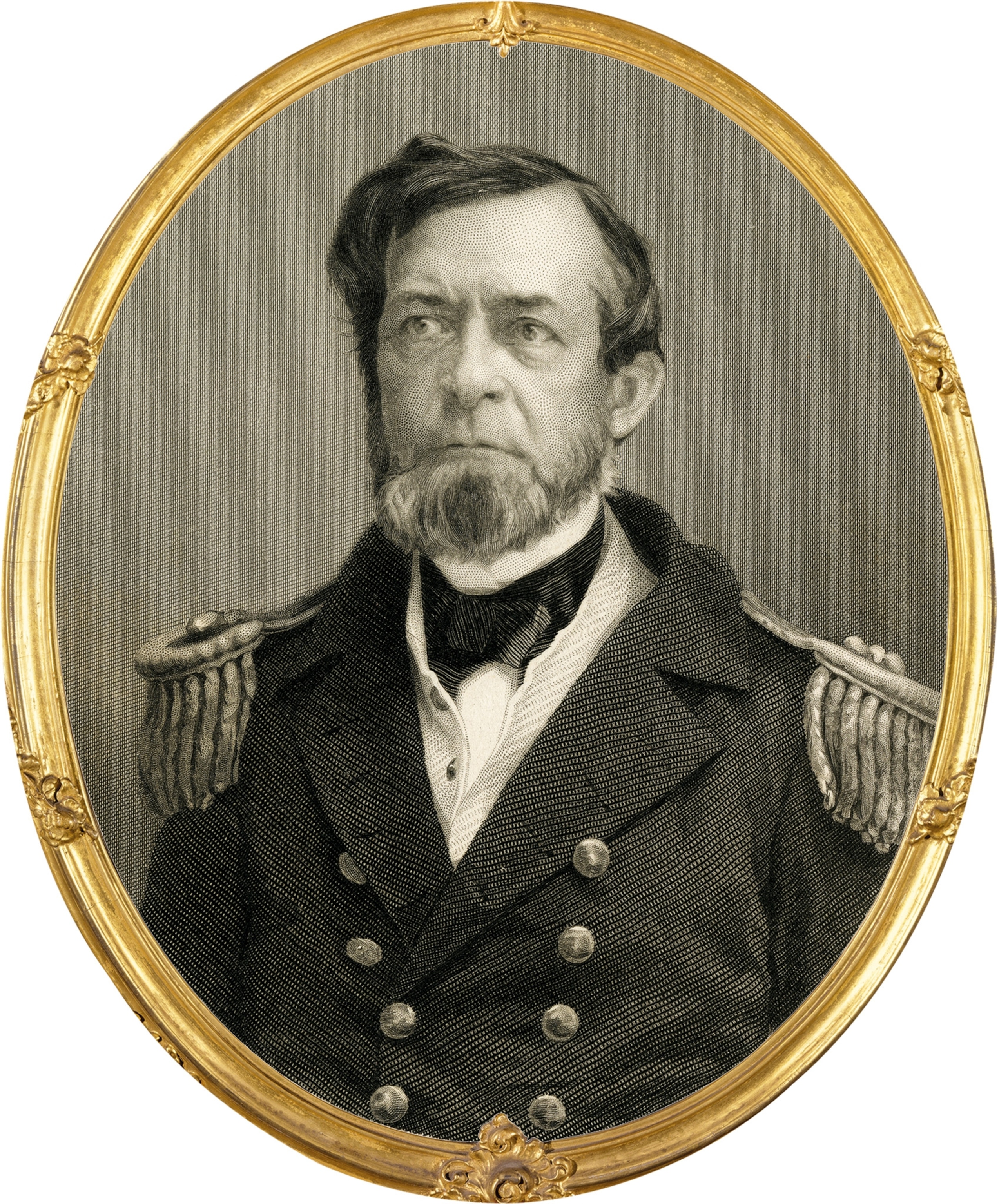Wounded at Fort Donelson, Flag Officer Andrew Hull Foote commanded the Union Flotilla in February 1862.