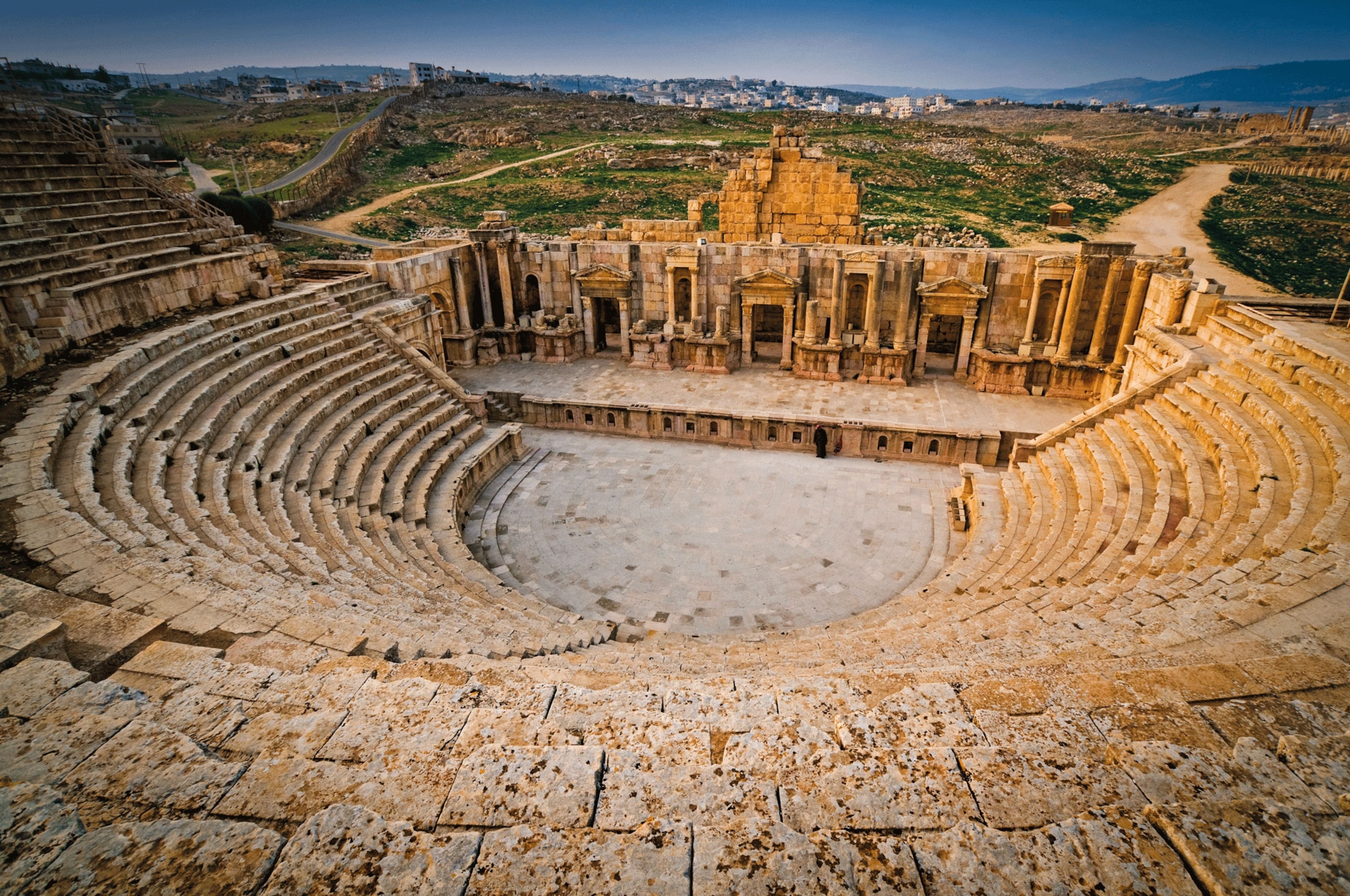 the ruins of theTemple of Zeus-Jupiter