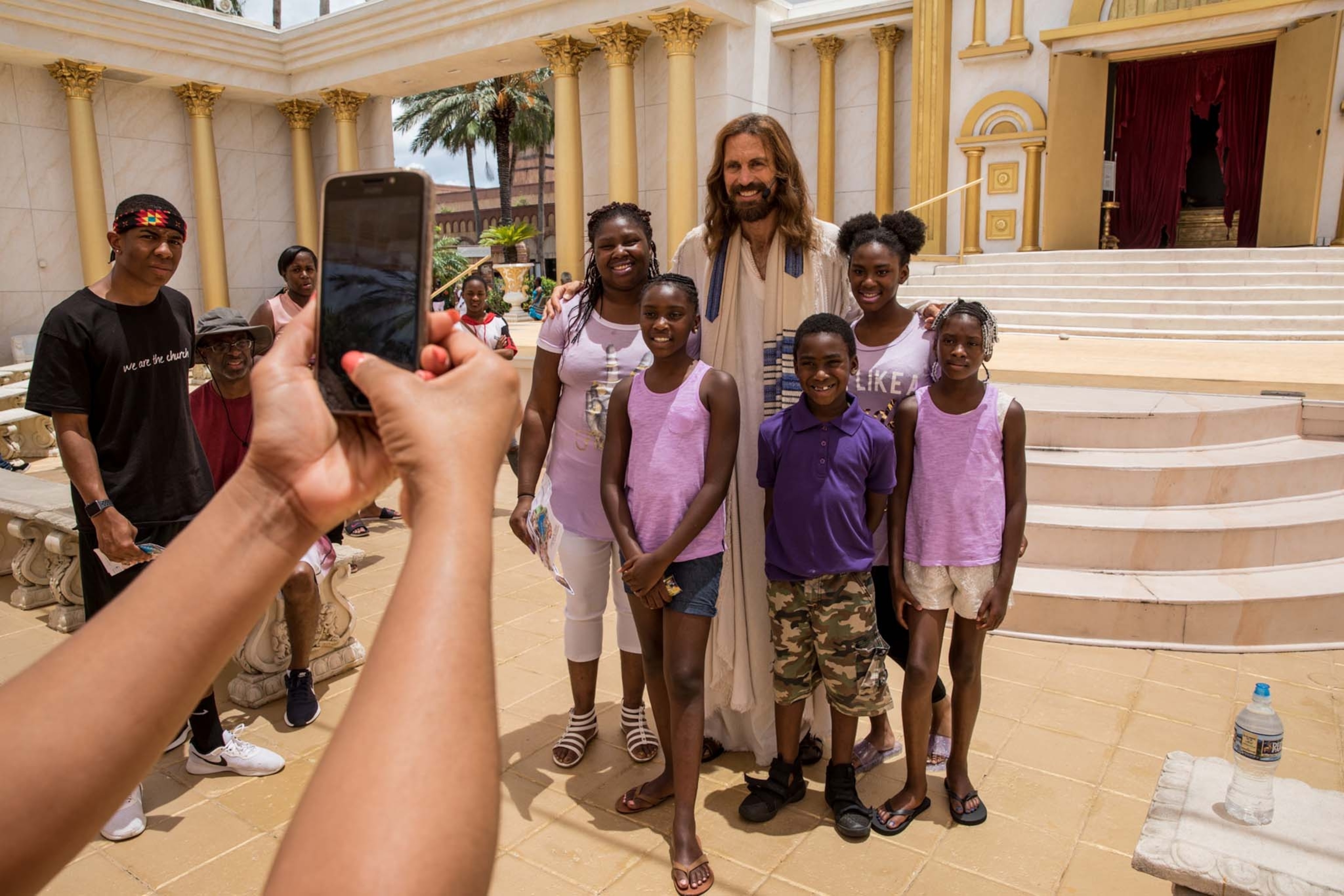 Jesus at holy Land USA in Orlando Florida