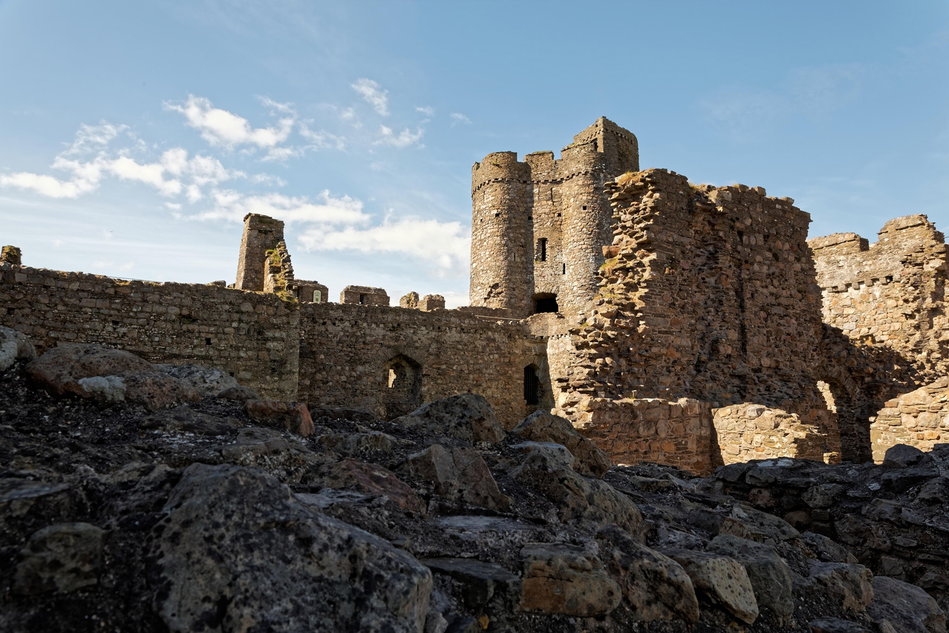 Kidwelly Castle, Carmarthenshire, Wales, UK