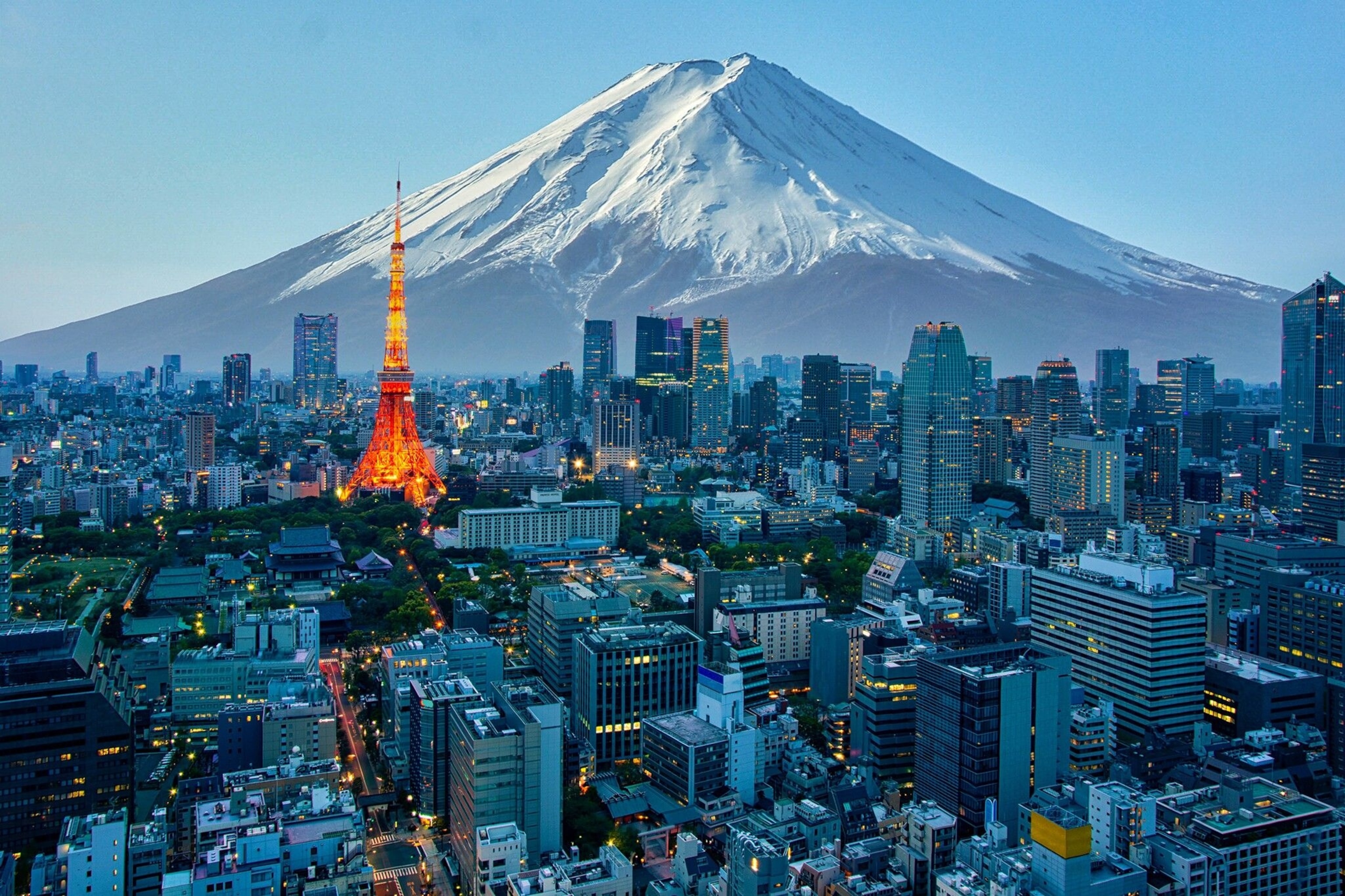 July is one of the only months hikers can summit Mount Fuji in Japan.