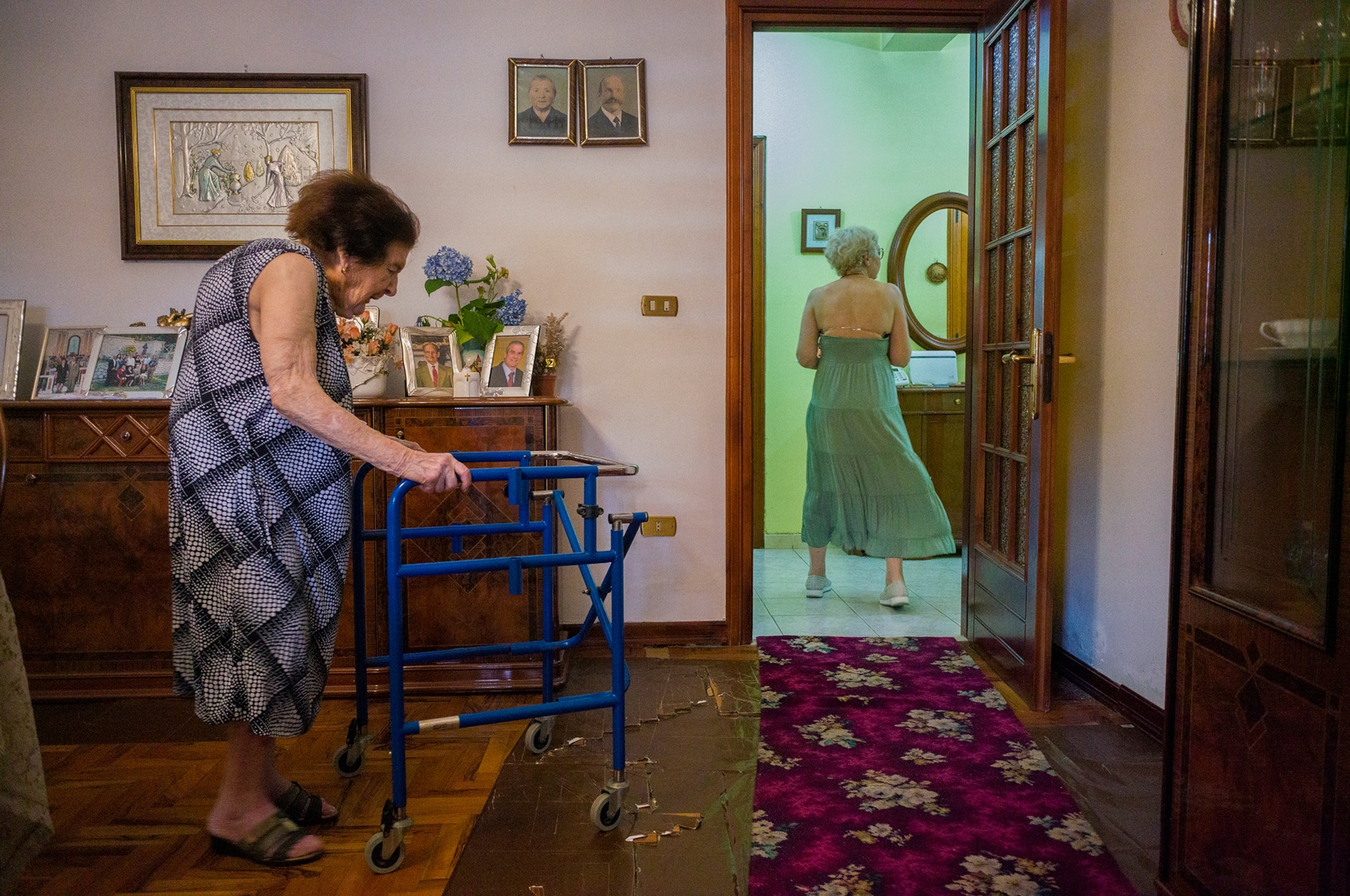 Centenarian at home