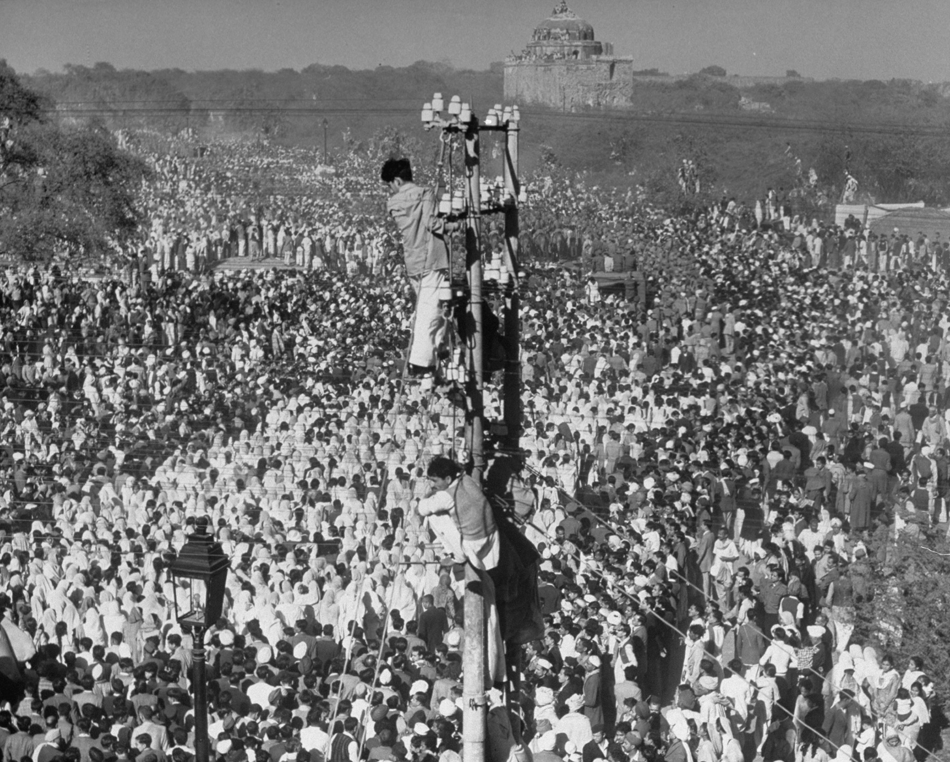 Gandhi funeral procession