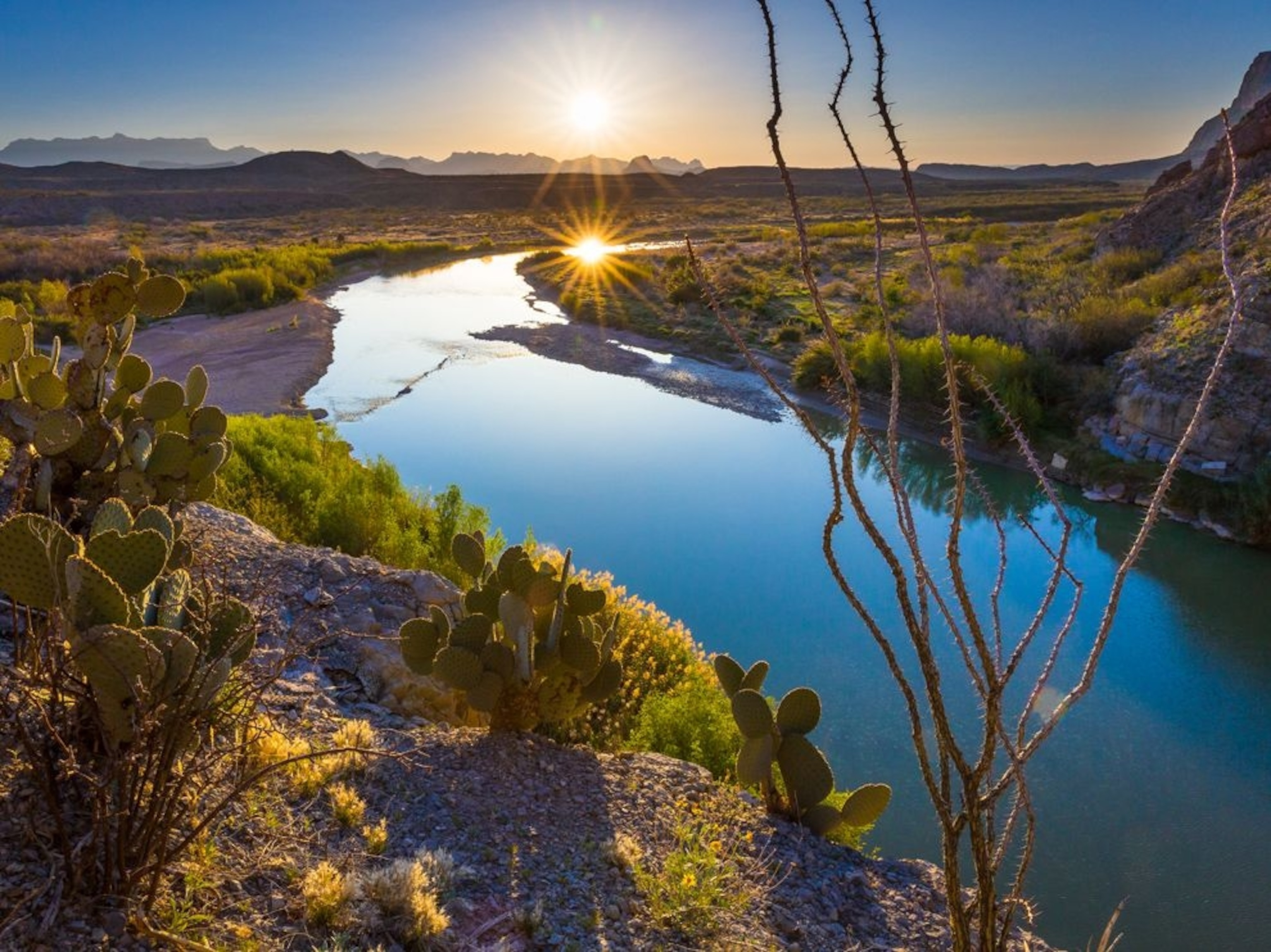 river in Big Bend National Park, Texas