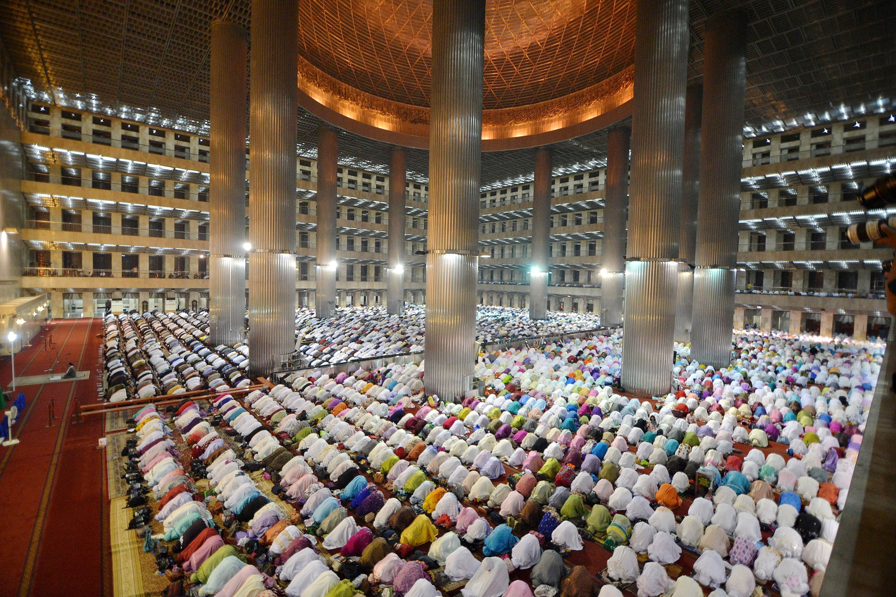 Istiqlal Mosque in Jakarta, Indonesia
