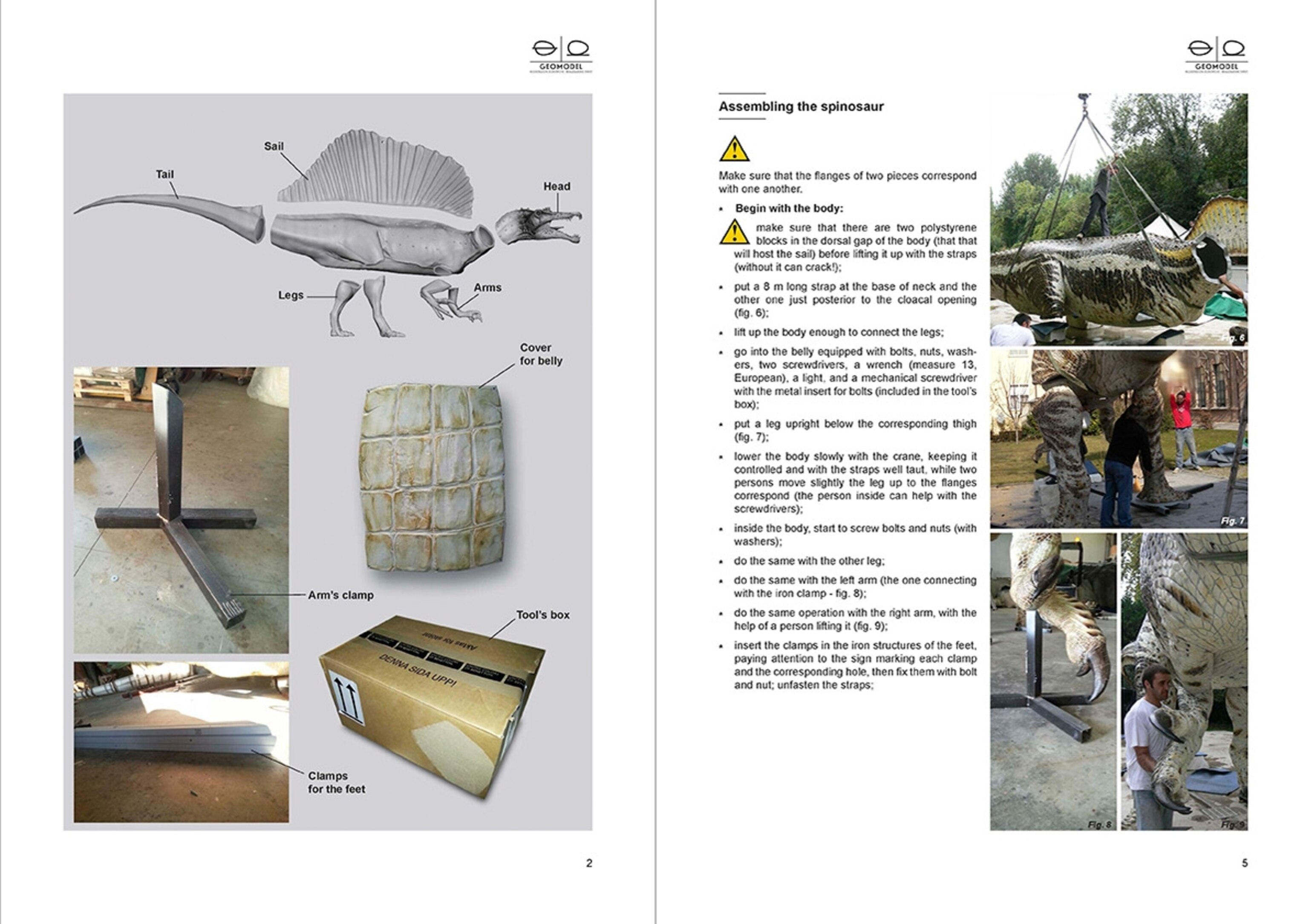 How to assemble a Spinosaurus