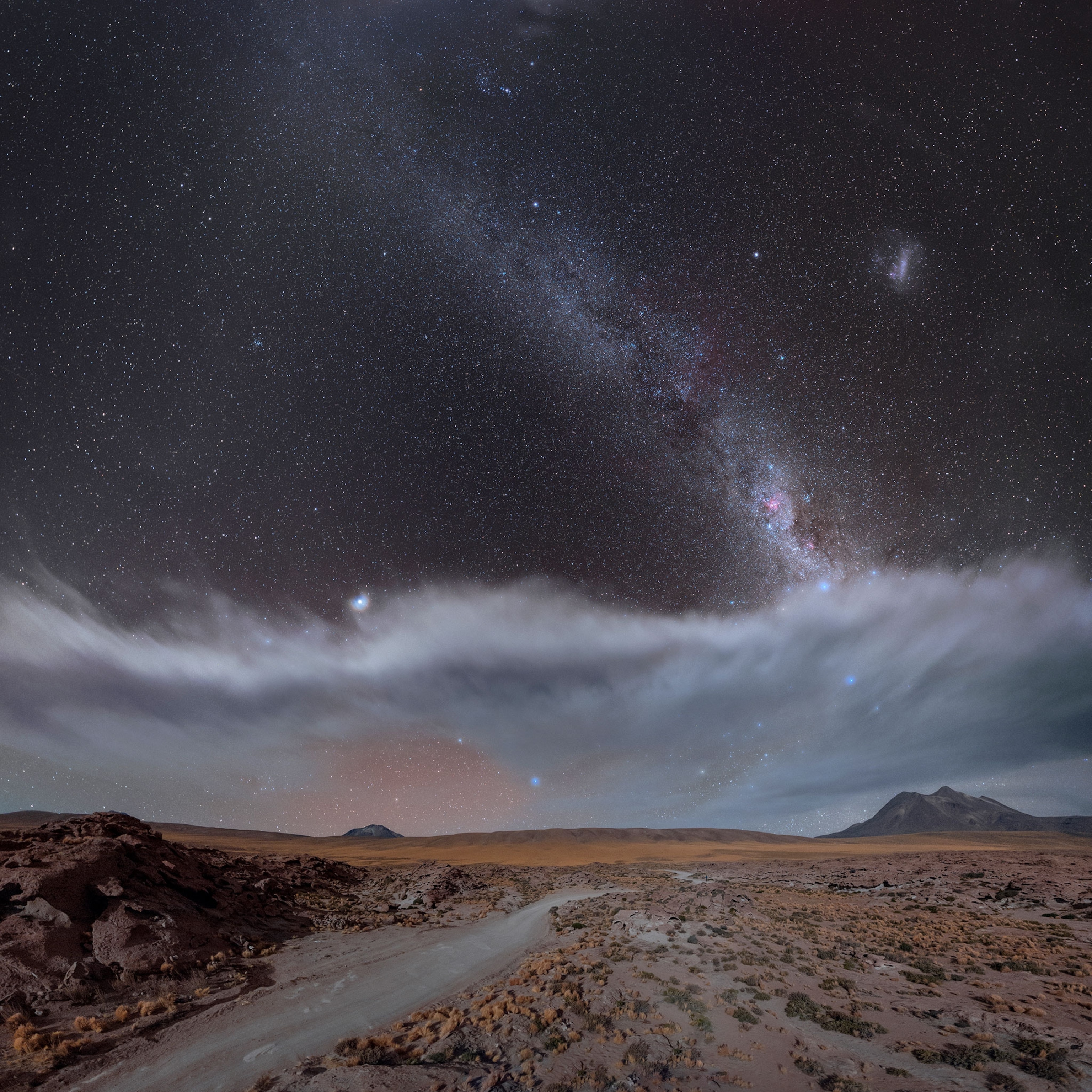 the night sky