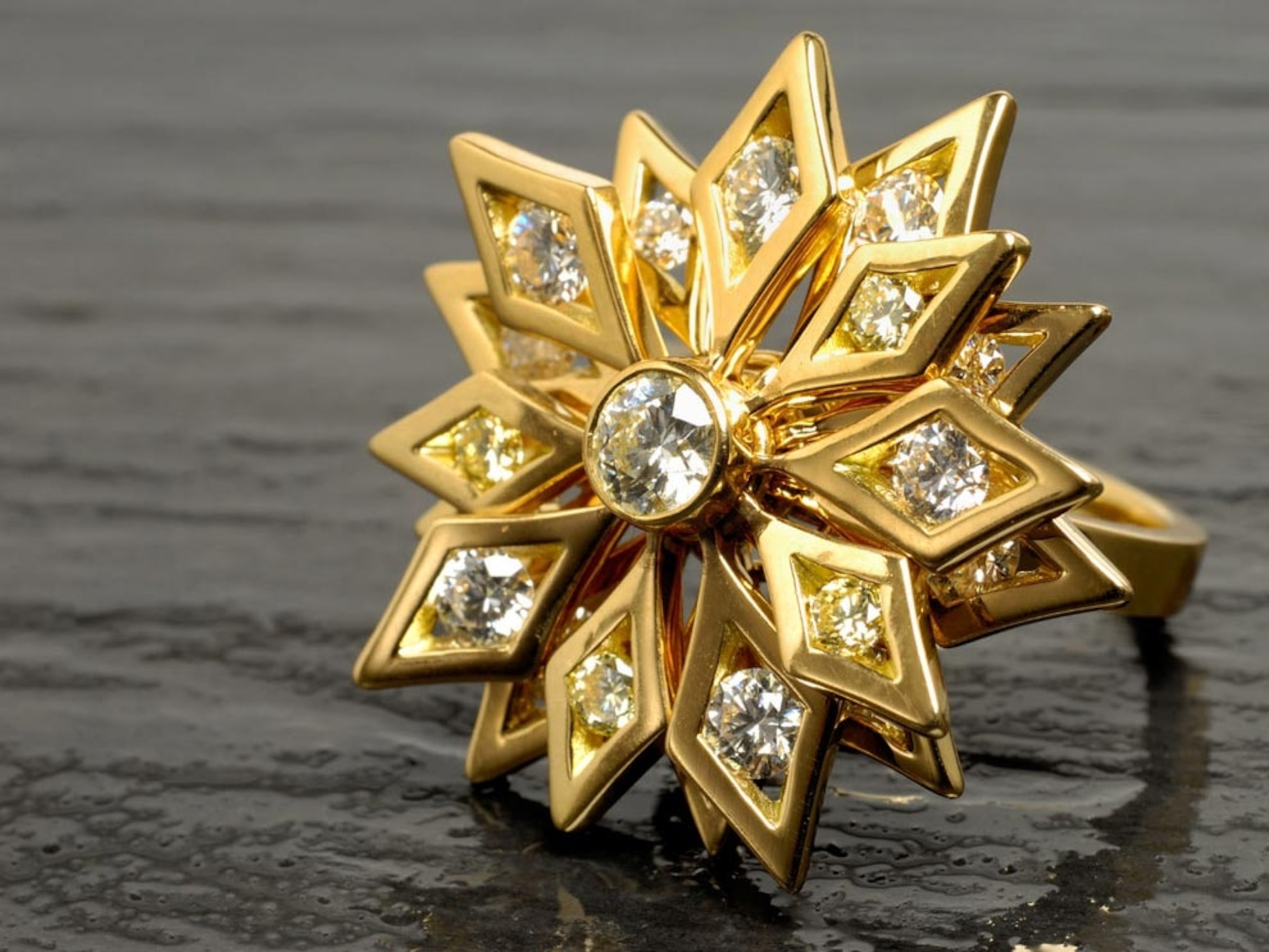 A diamond ring