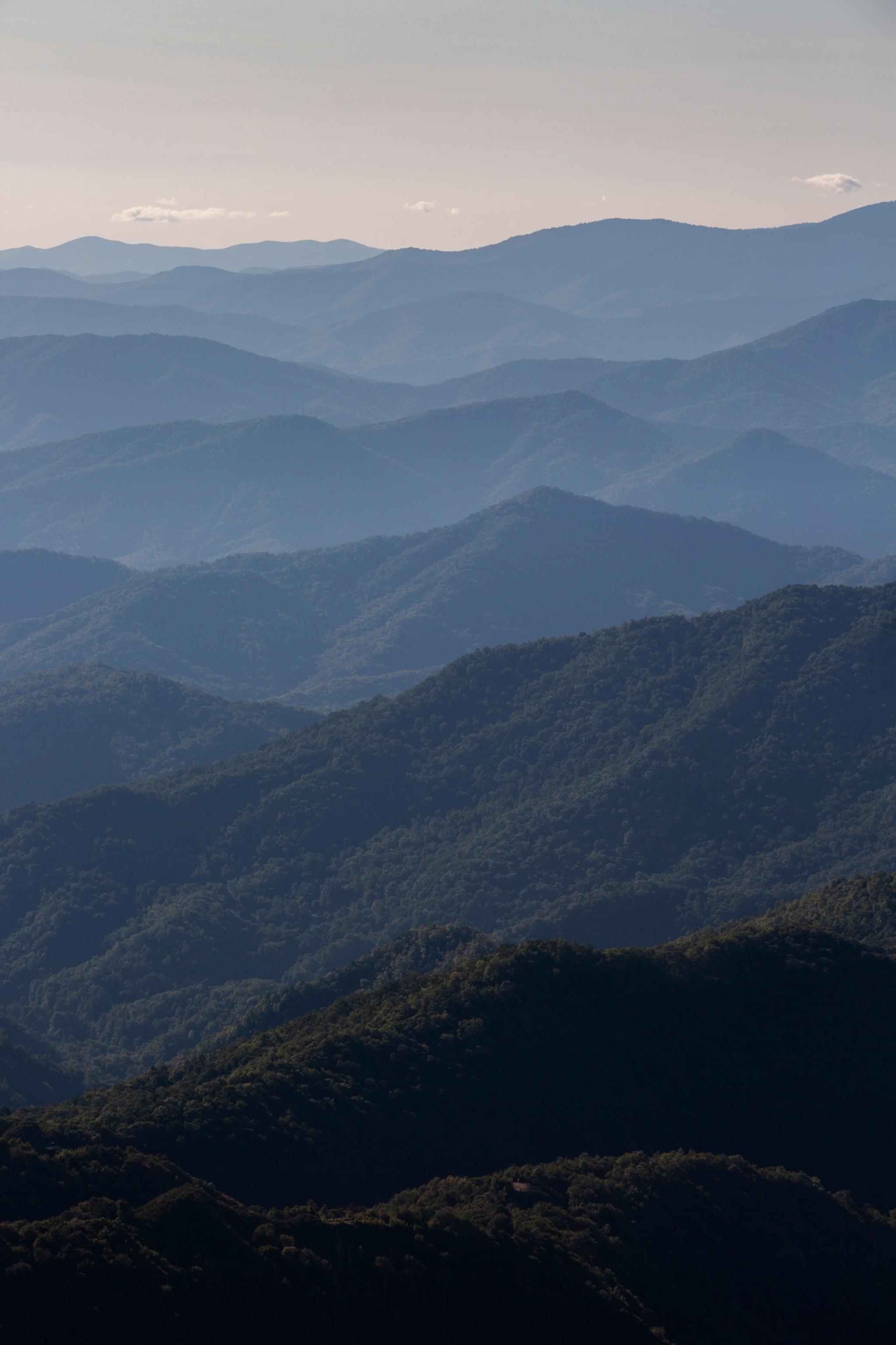A mountain range