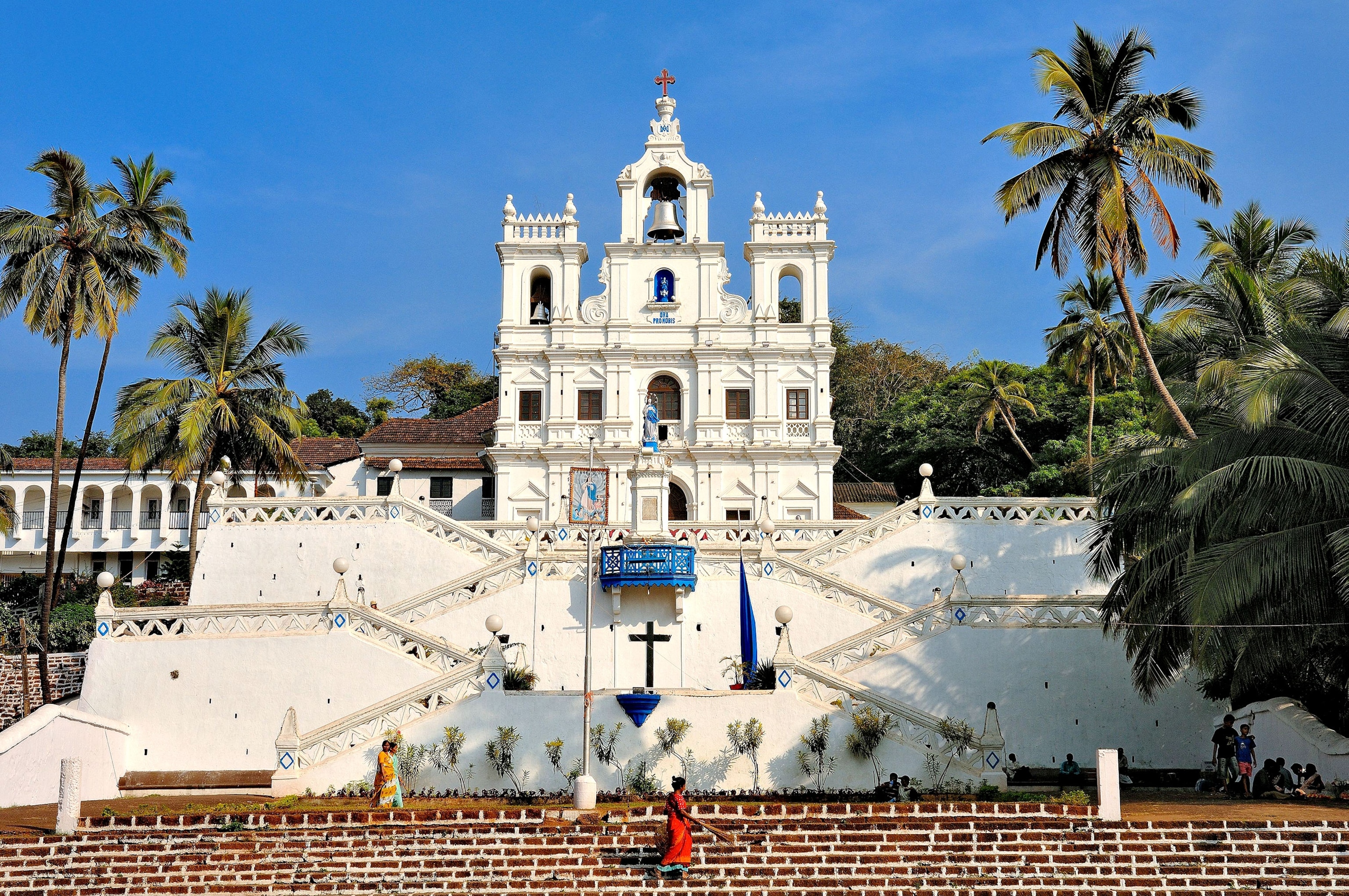 Our Lady Of The Immaculate Conception Church in Goa State, India