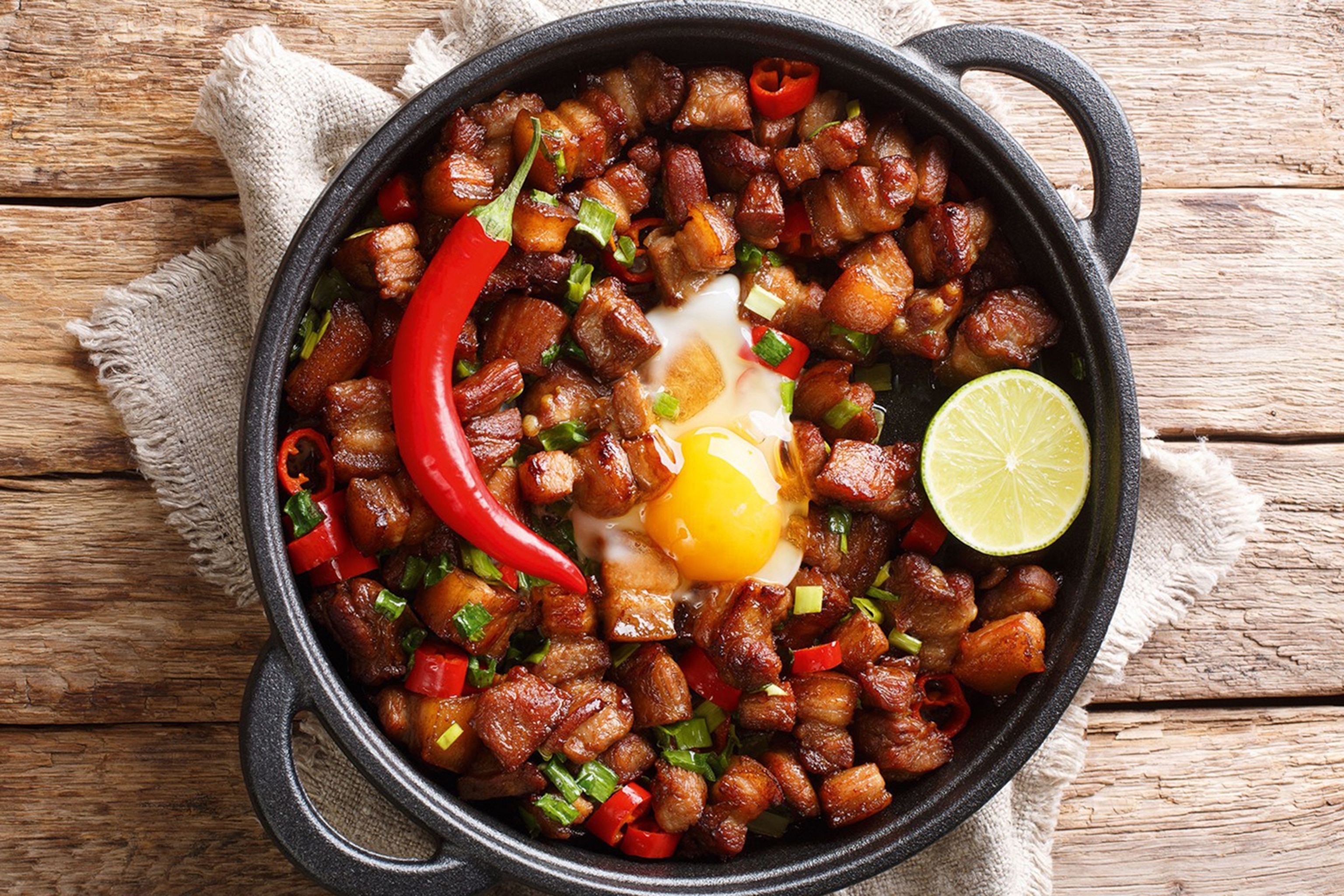 Sisig dish