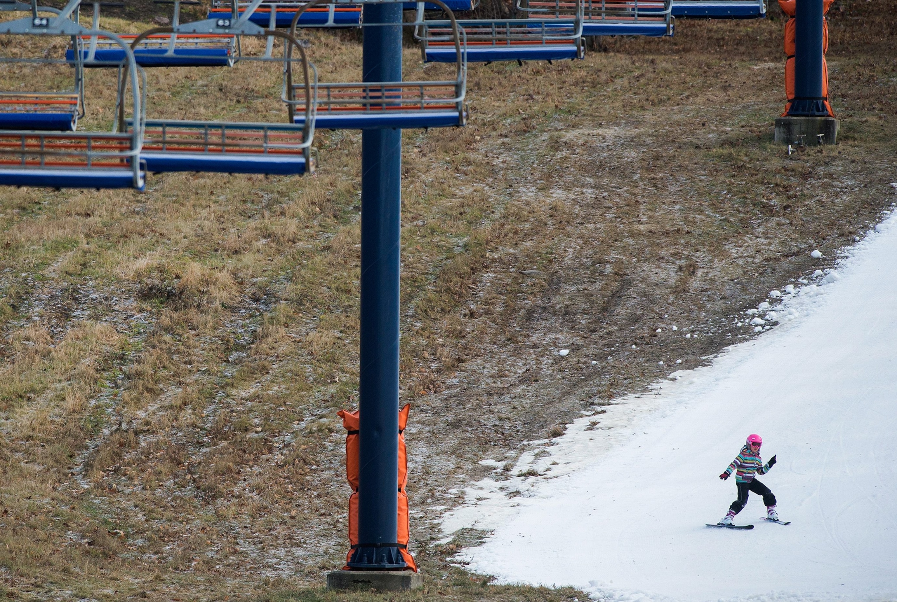 a skier in Canada