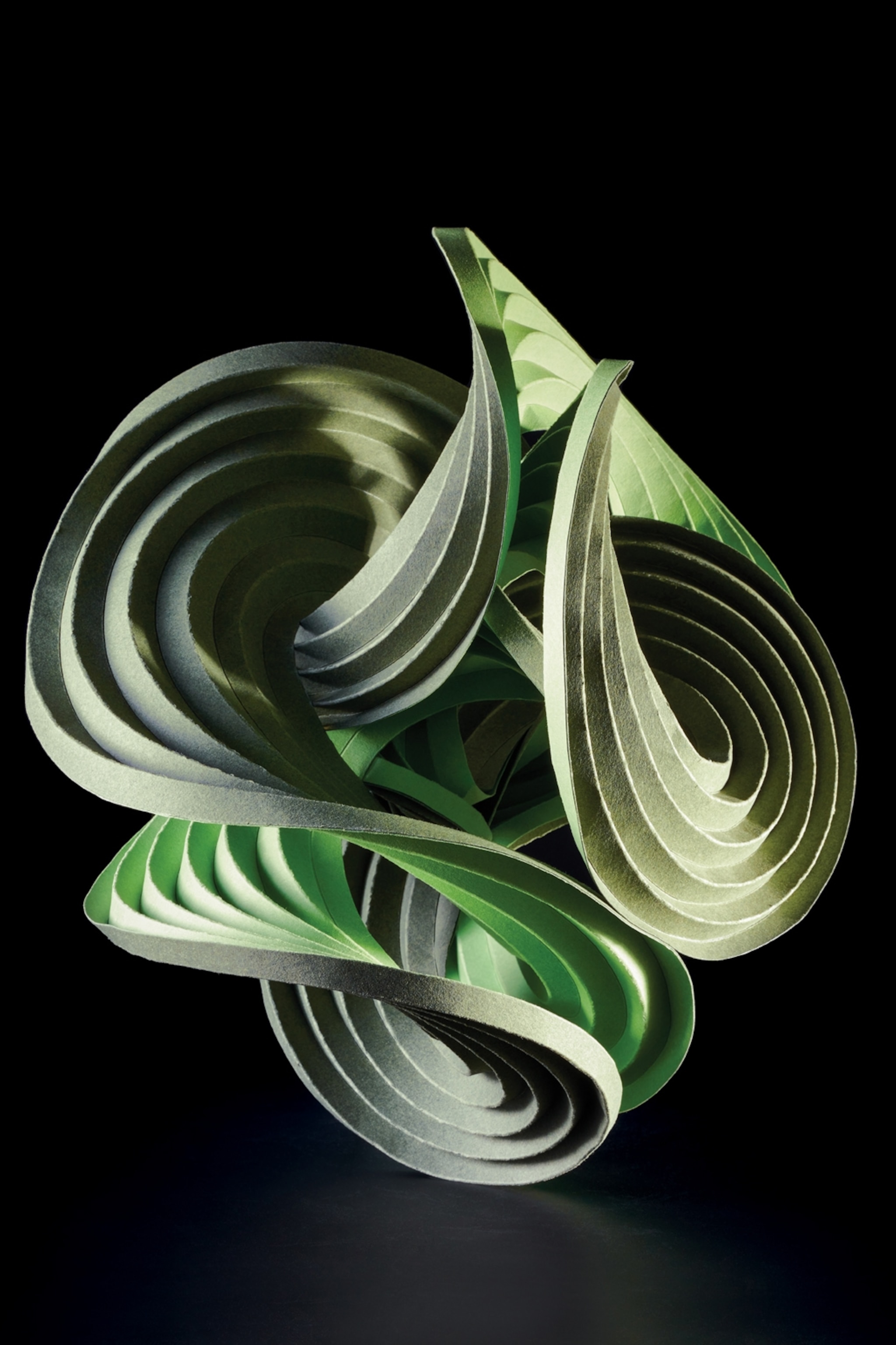Picture of abstract origami sculpture.
