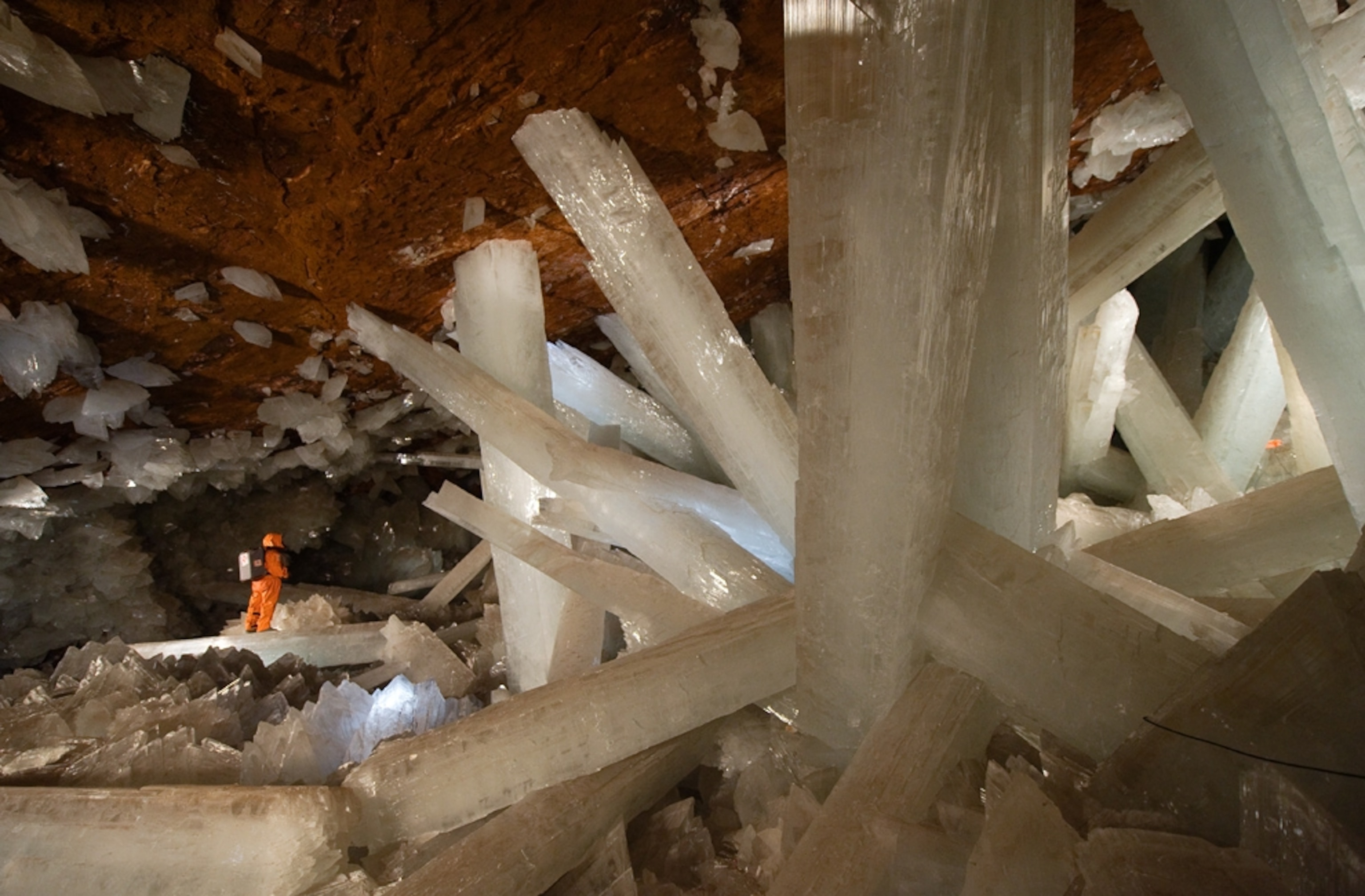Cave of Crystals in Naica, Mexico