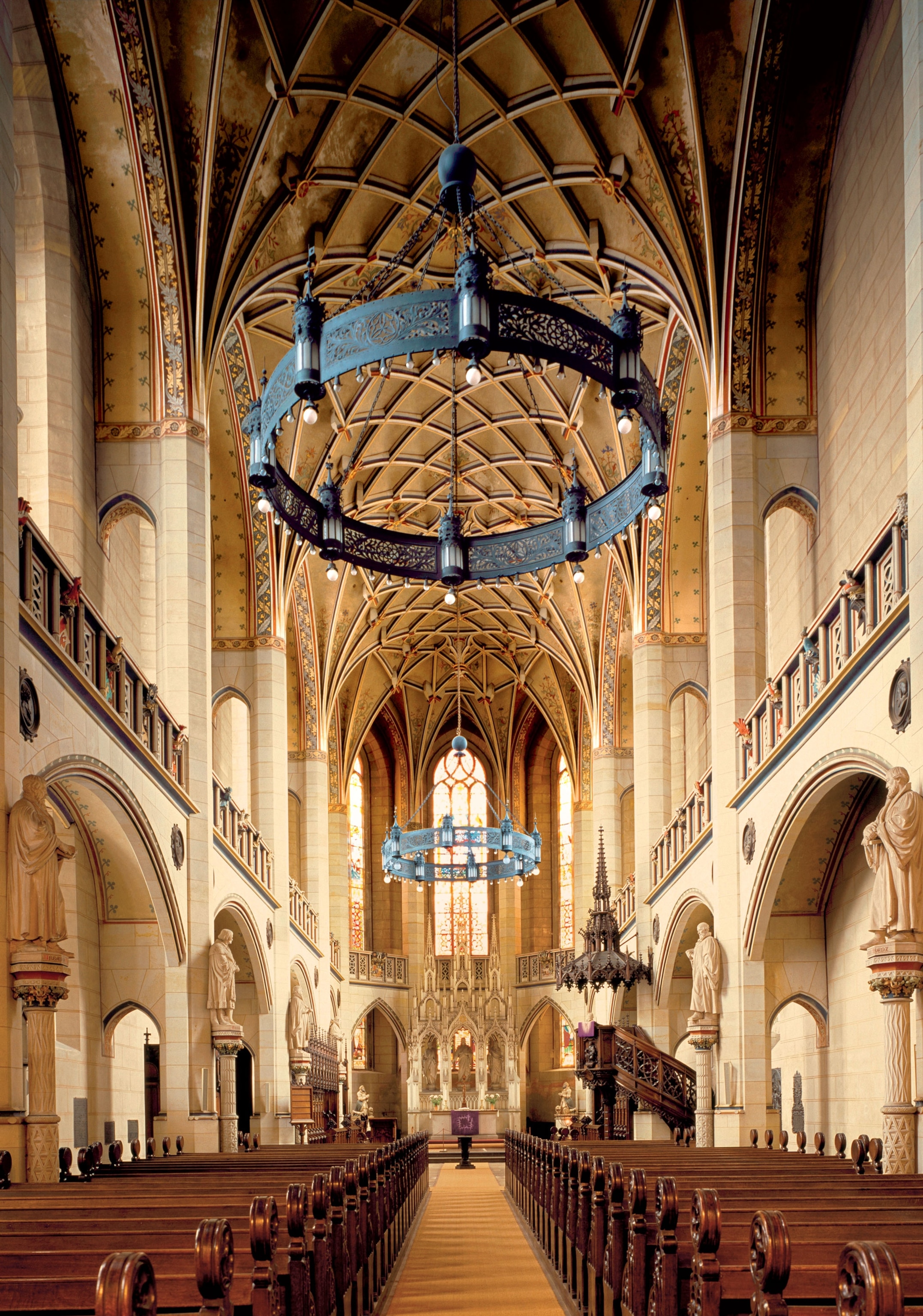 Interior of All Saints Church