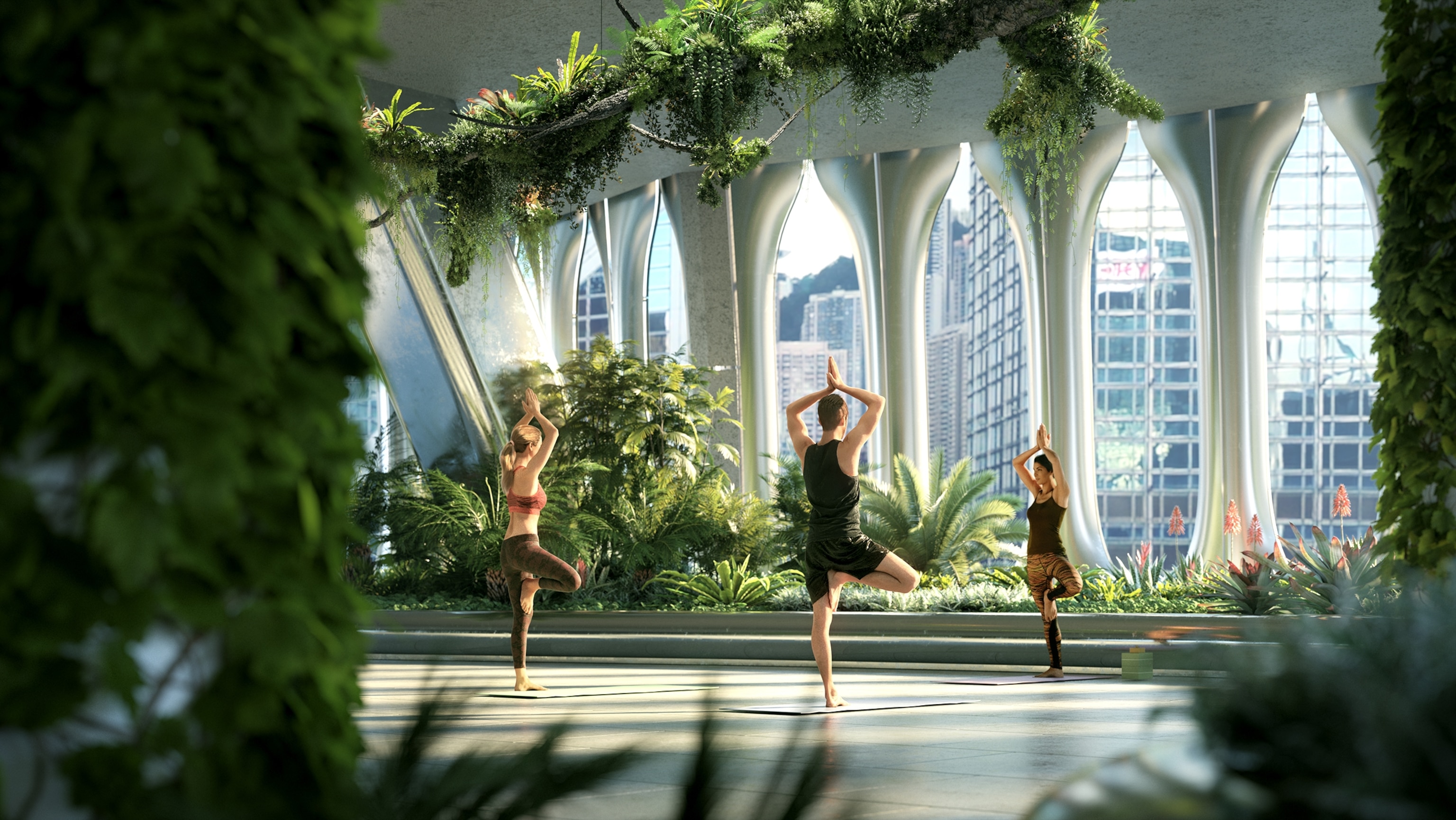Digital rendering of the interior of The Henderson