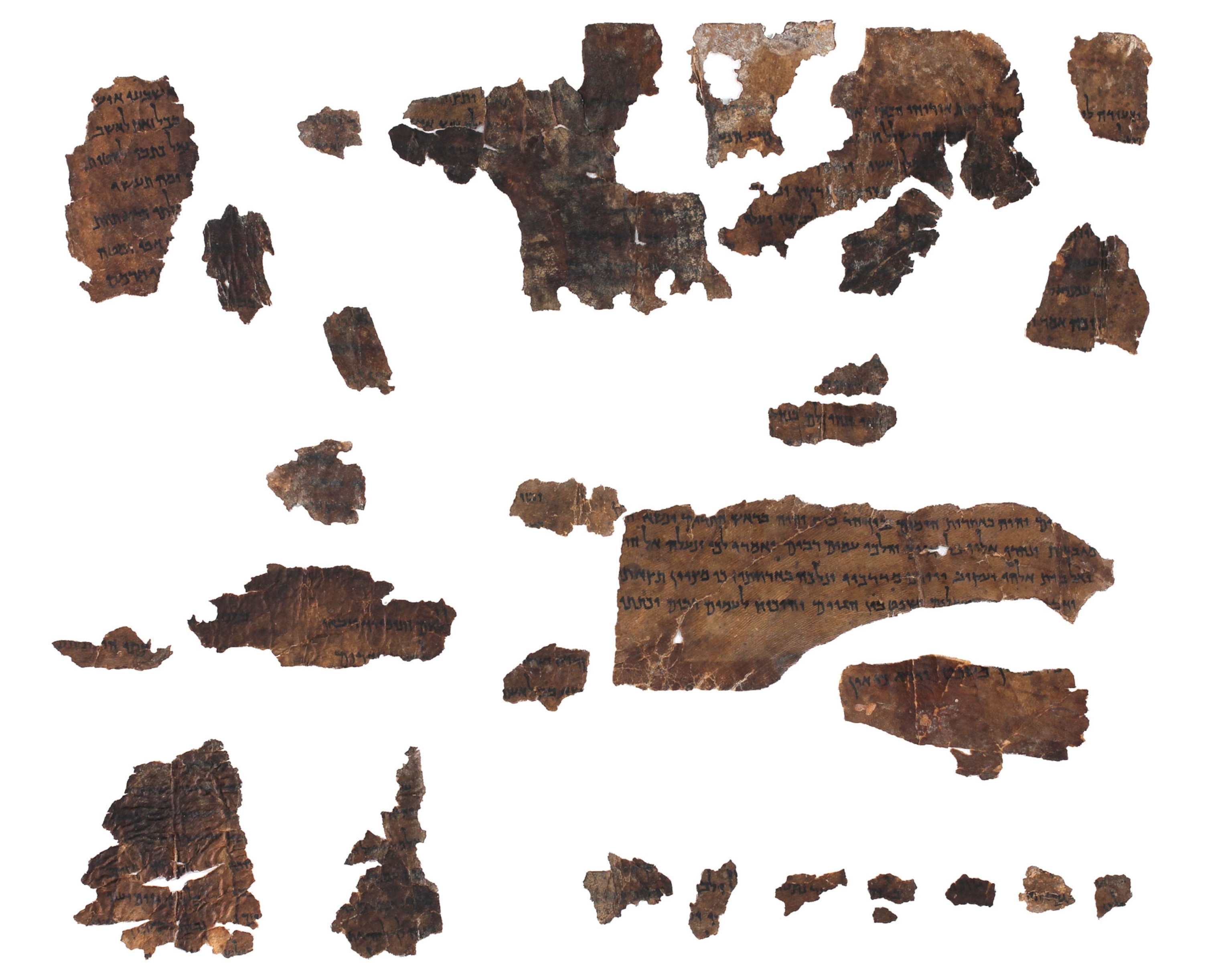 fragments of the dead sea scrolls