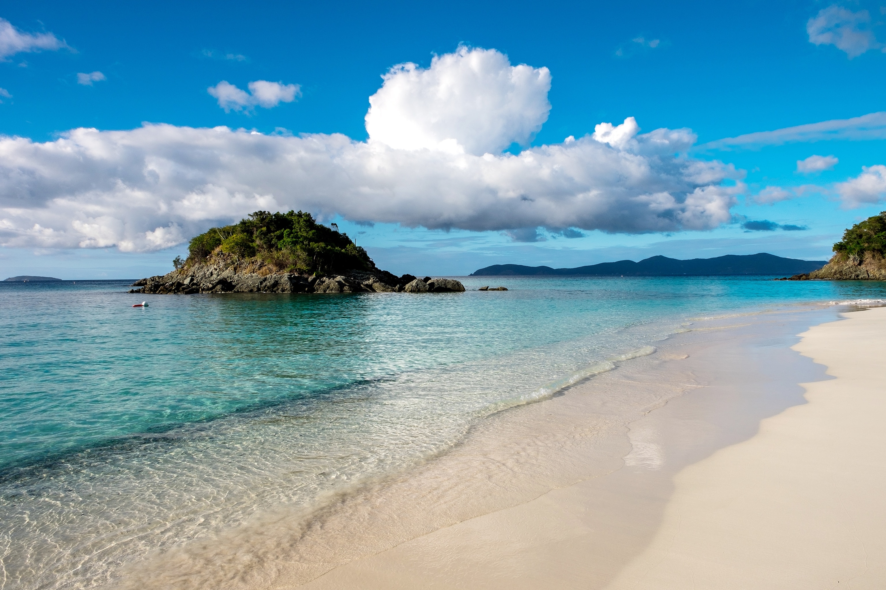 The shore at Virgin Islands National Park