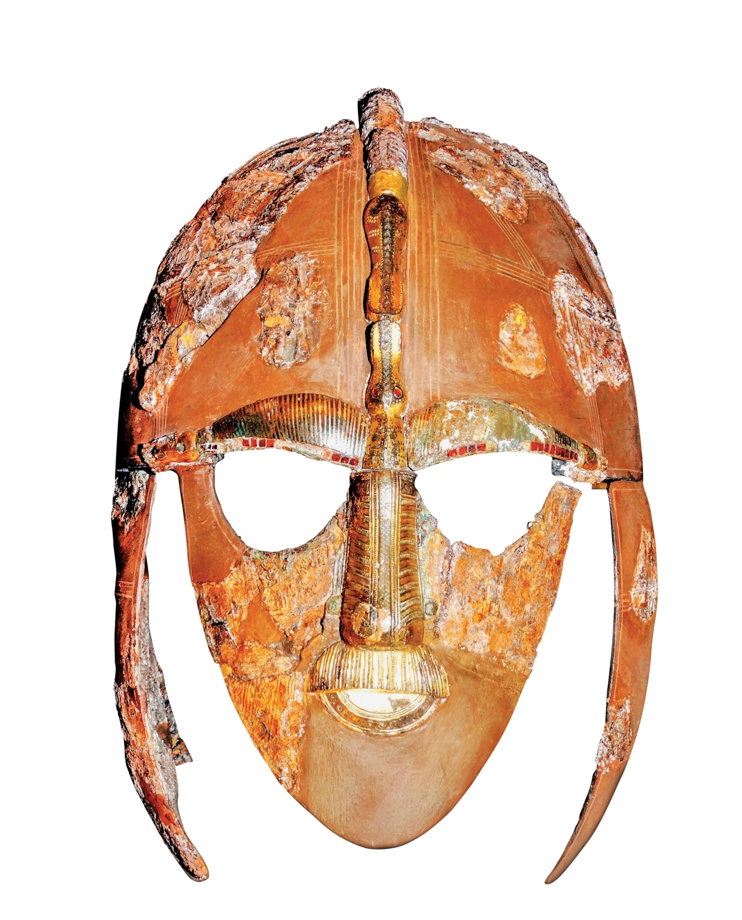 A mask on a white background