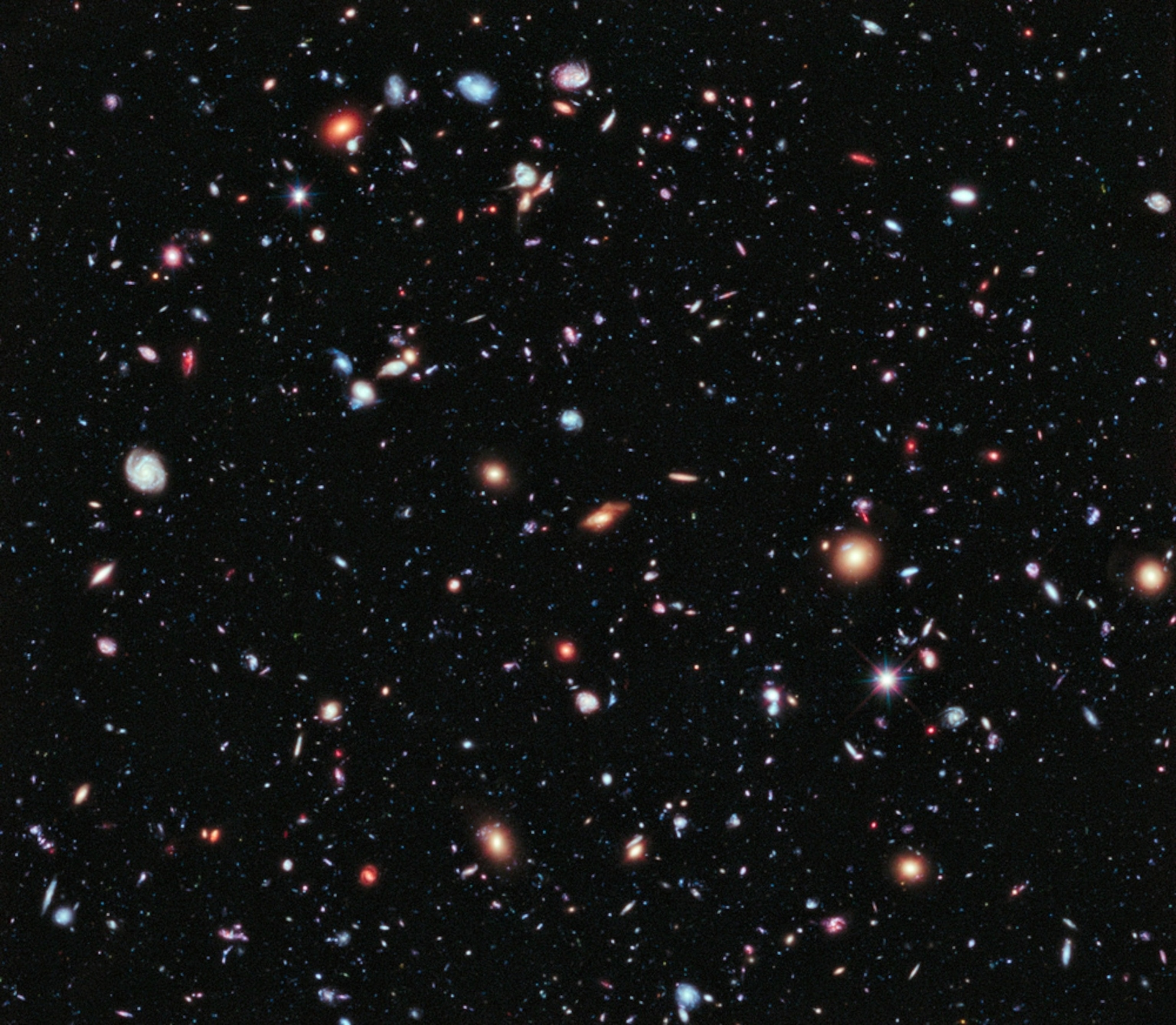 Hubble eXtreme Deep Field. (NASA/ESA/XDF/HUDF09 Team)