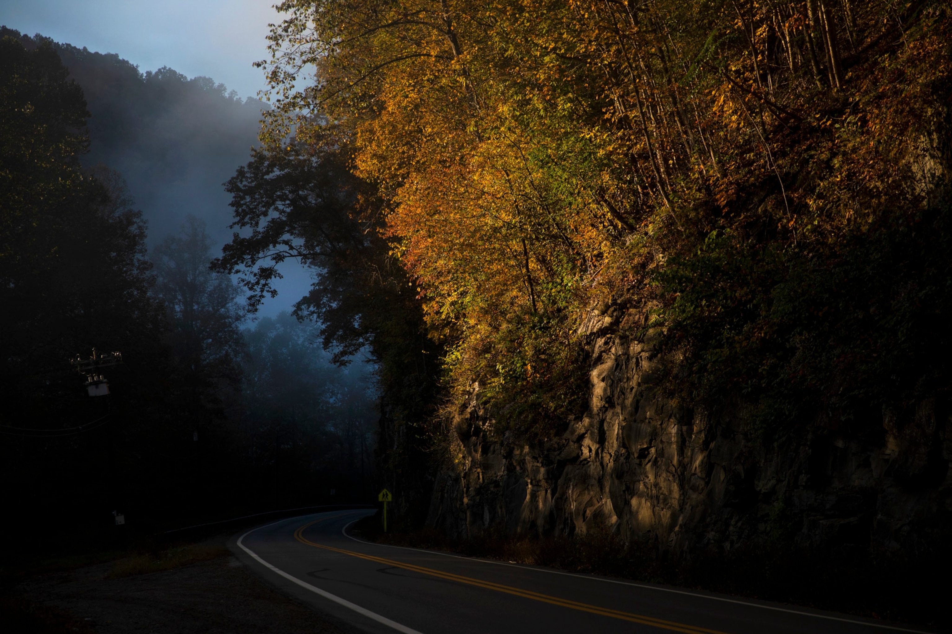 fog in west virginia