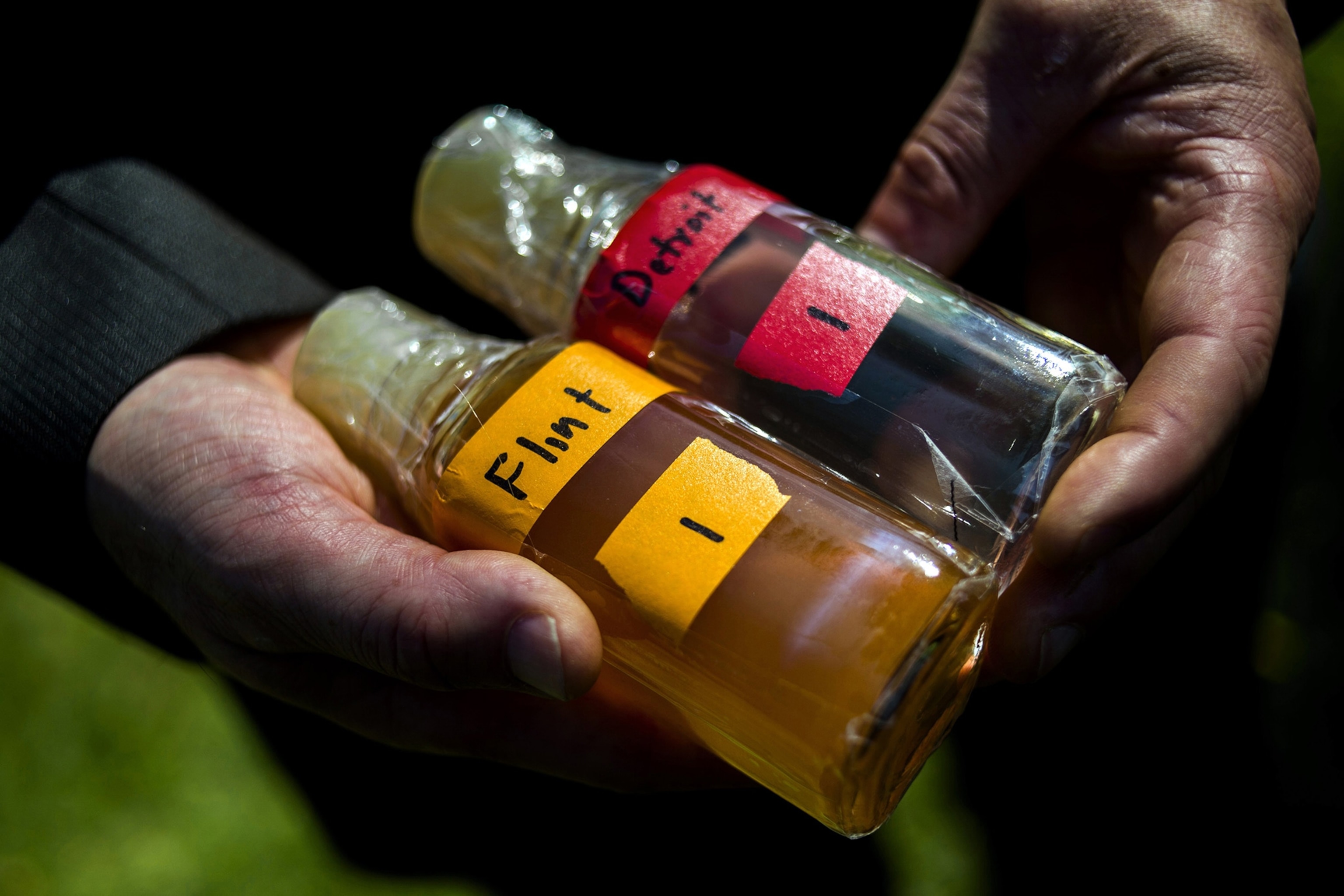 water quality between Detroit and Flint after testing