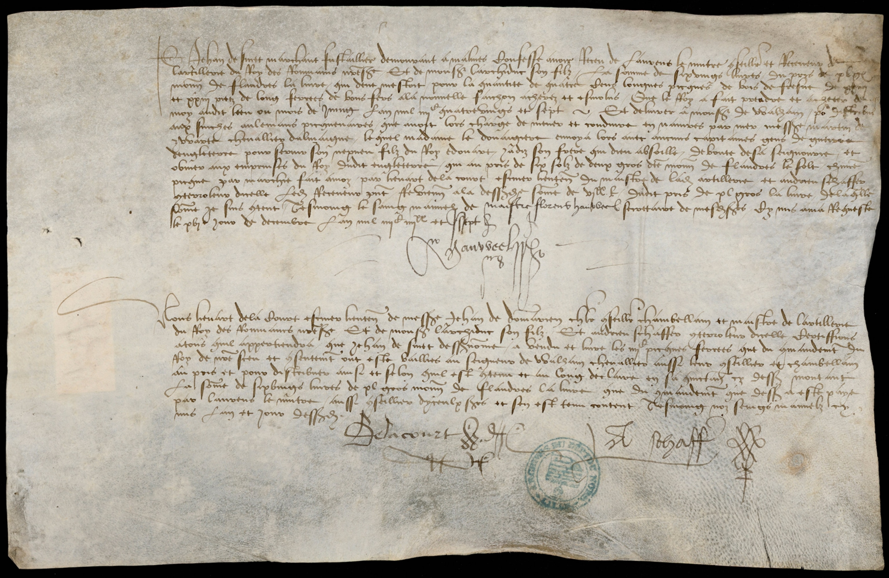A document showing proof of life for Edward V.