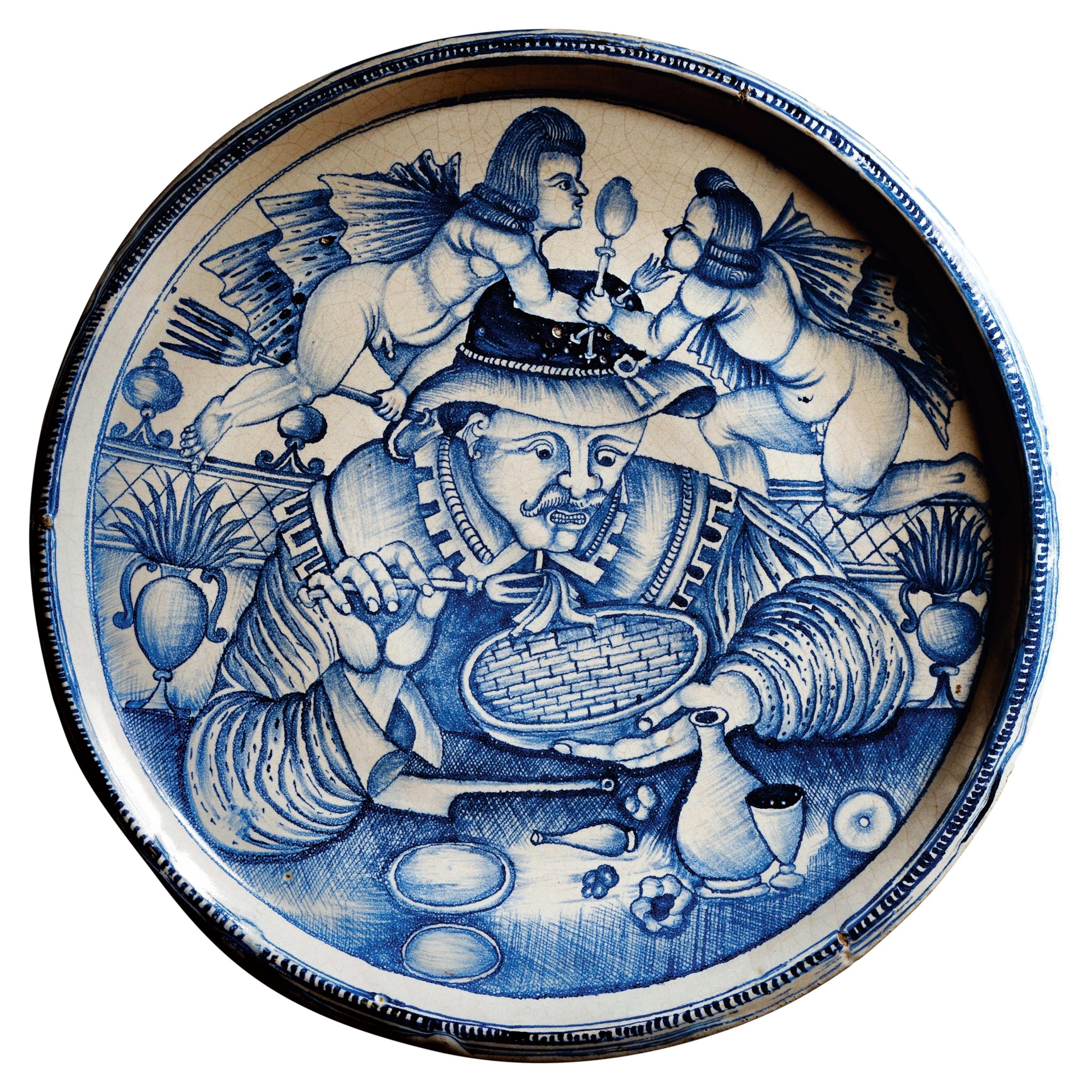 a 17th-century plate from southern Italy