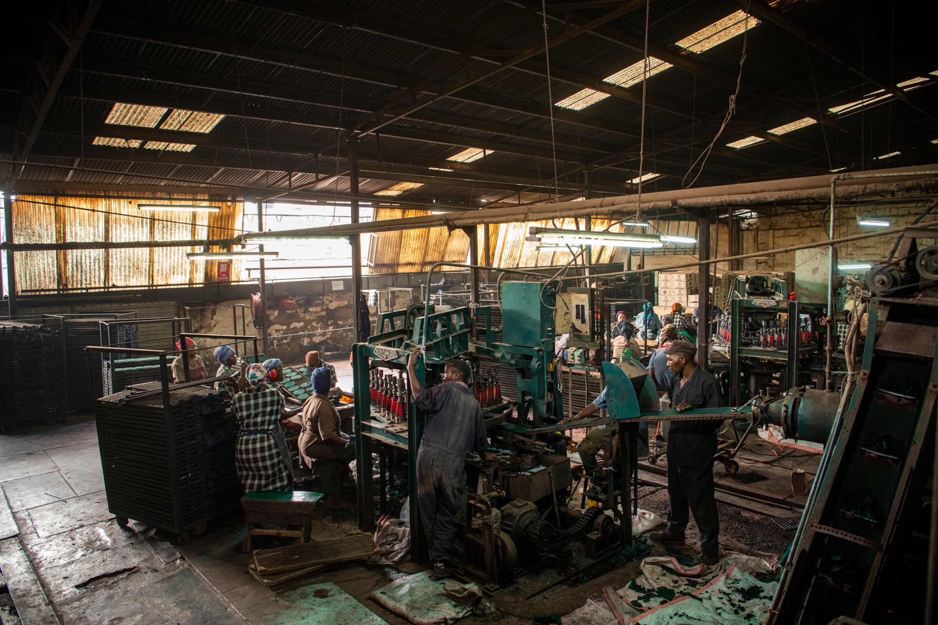 production of mosquito coils